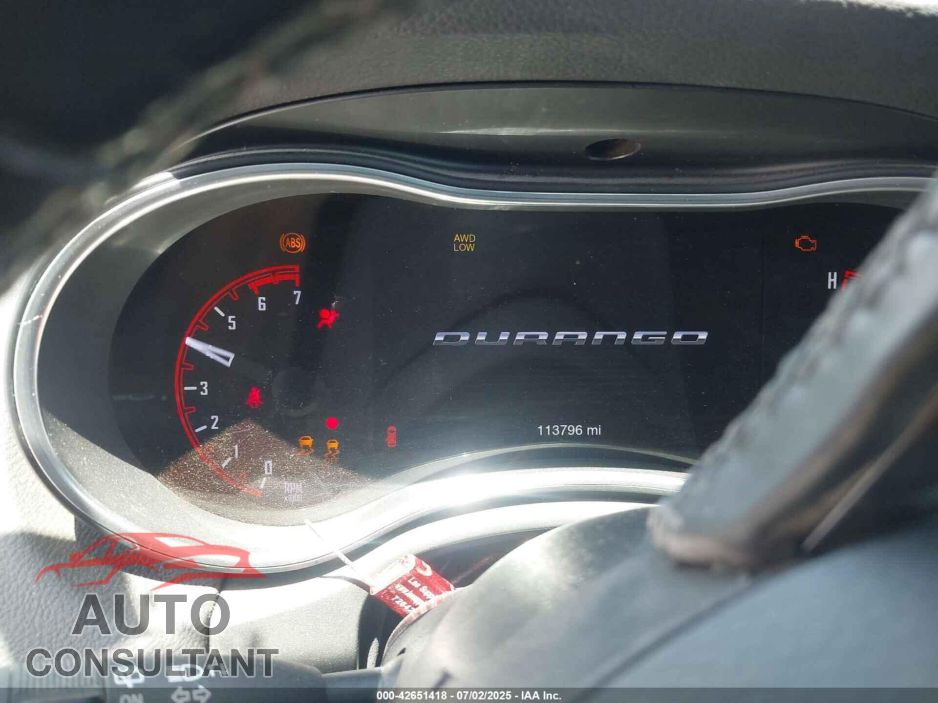 DODGE DURANGO 2020 - 1C4SDJFT5LC376832