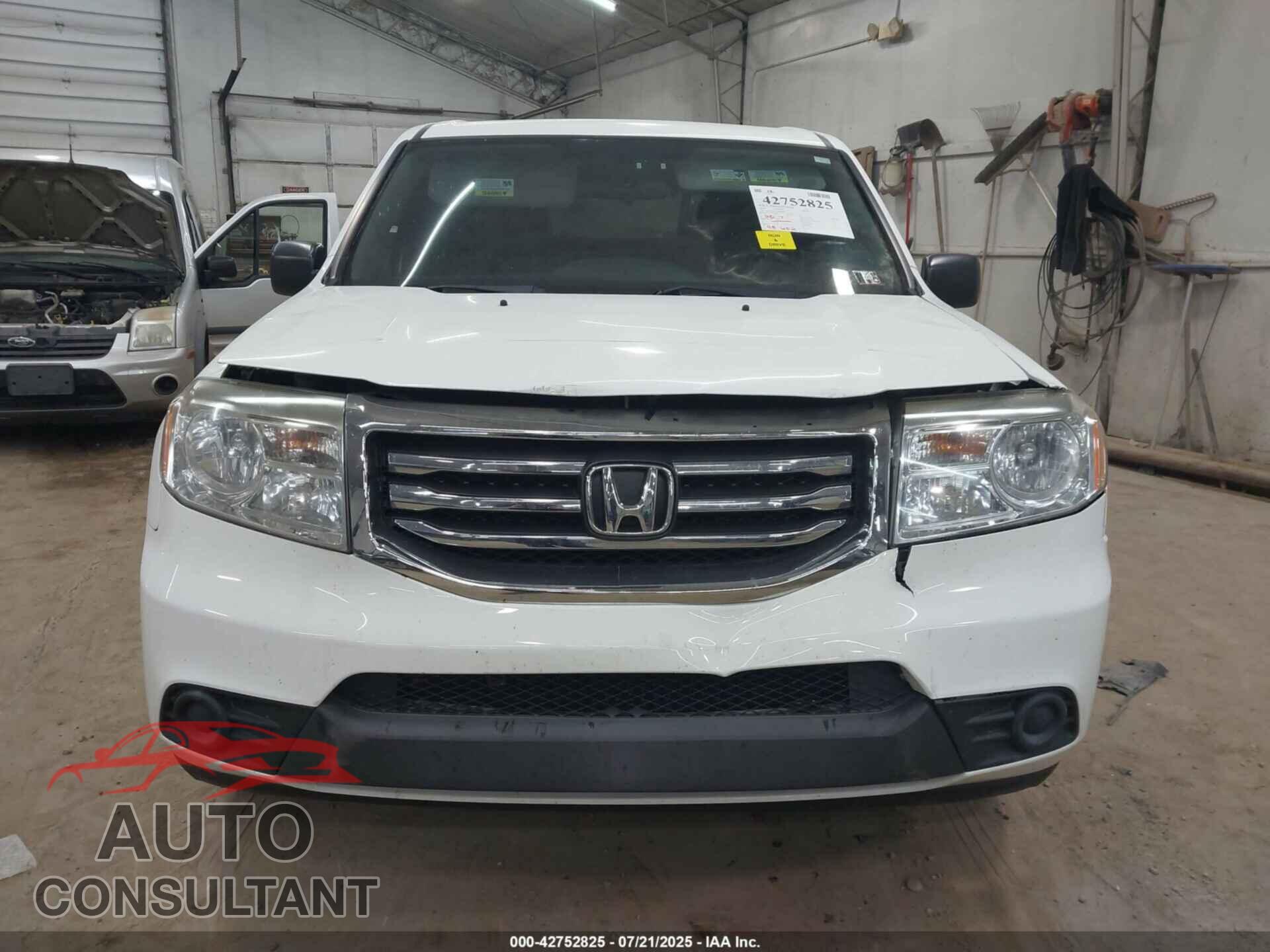 HONDA PILOT 2014 - 5FNYF4H23EB020072