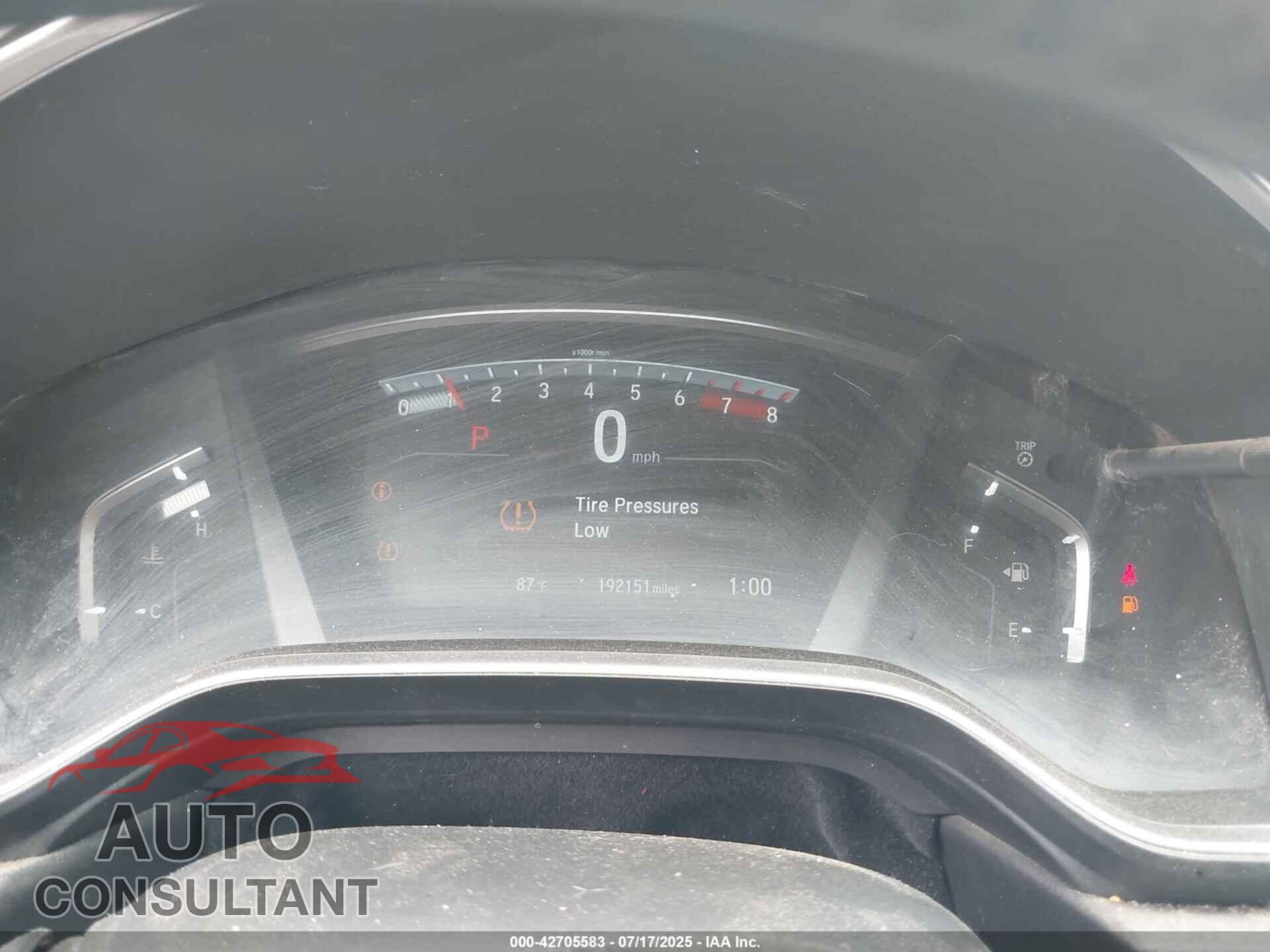 HONDA CR-V 2017 - 2HKRW2H85HH672632