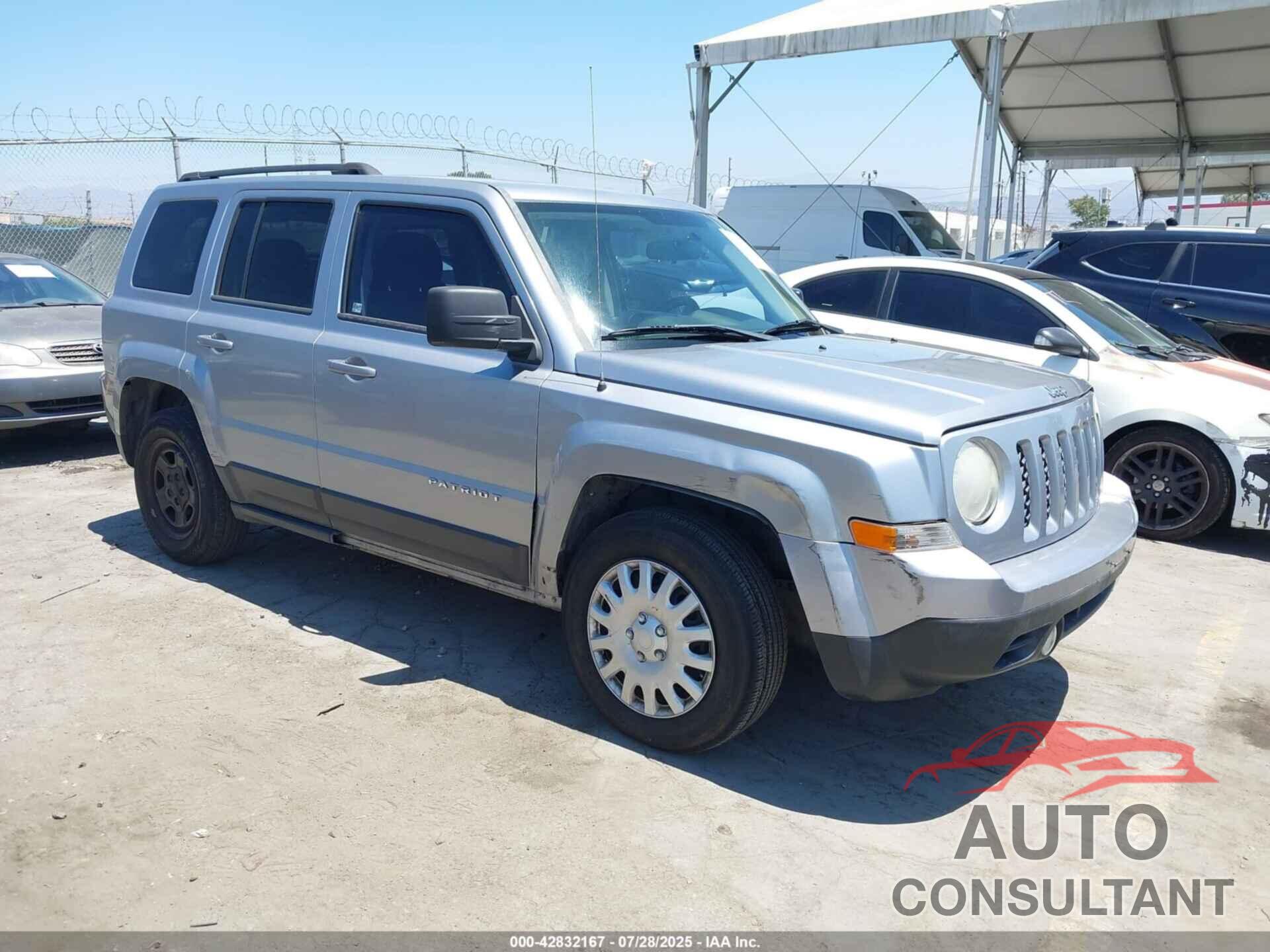 JEEP PATRIOT 2014 - 1C4NJPBB1ED905213