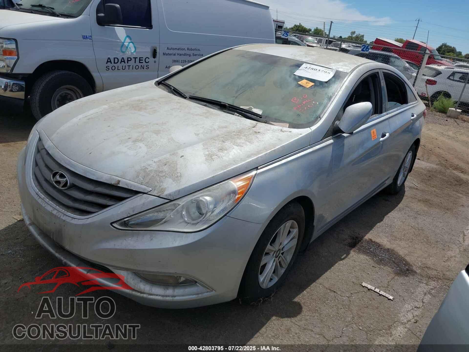 HYUNDAI SONATA 2013 - 5NPEB4AC0DH788691