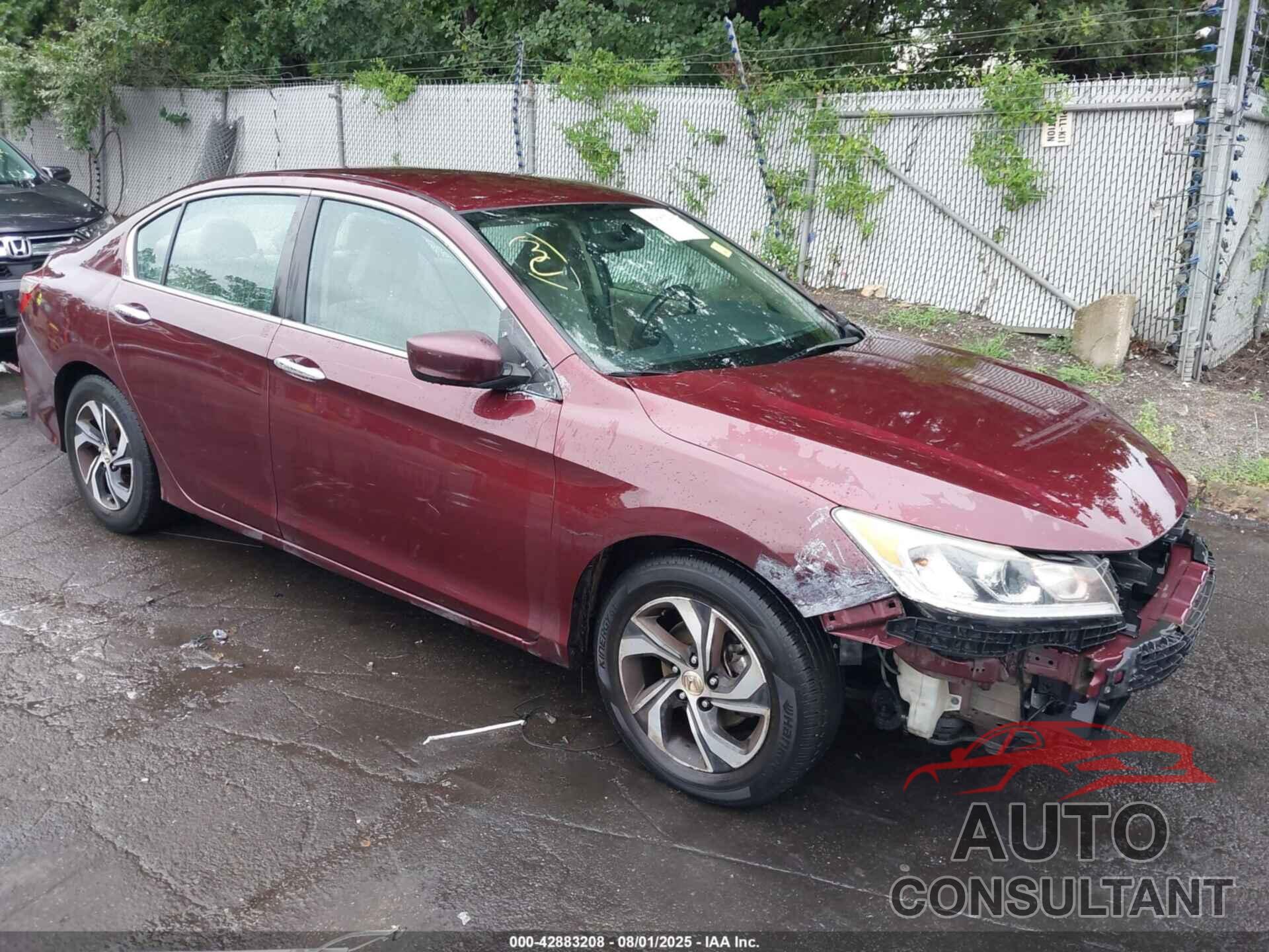 HONDA ACCORD 2016 - 1HGCR2F31GA036267