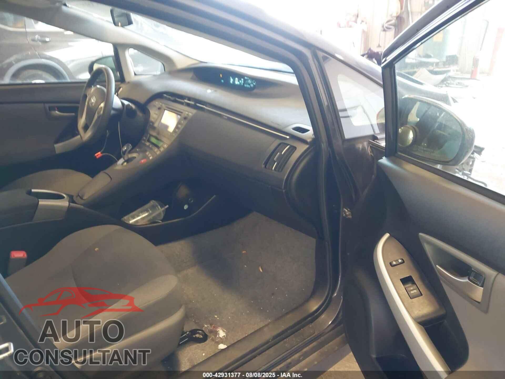 TOYOTA PRIUS 2012 - JTDKN3DU3C5465632