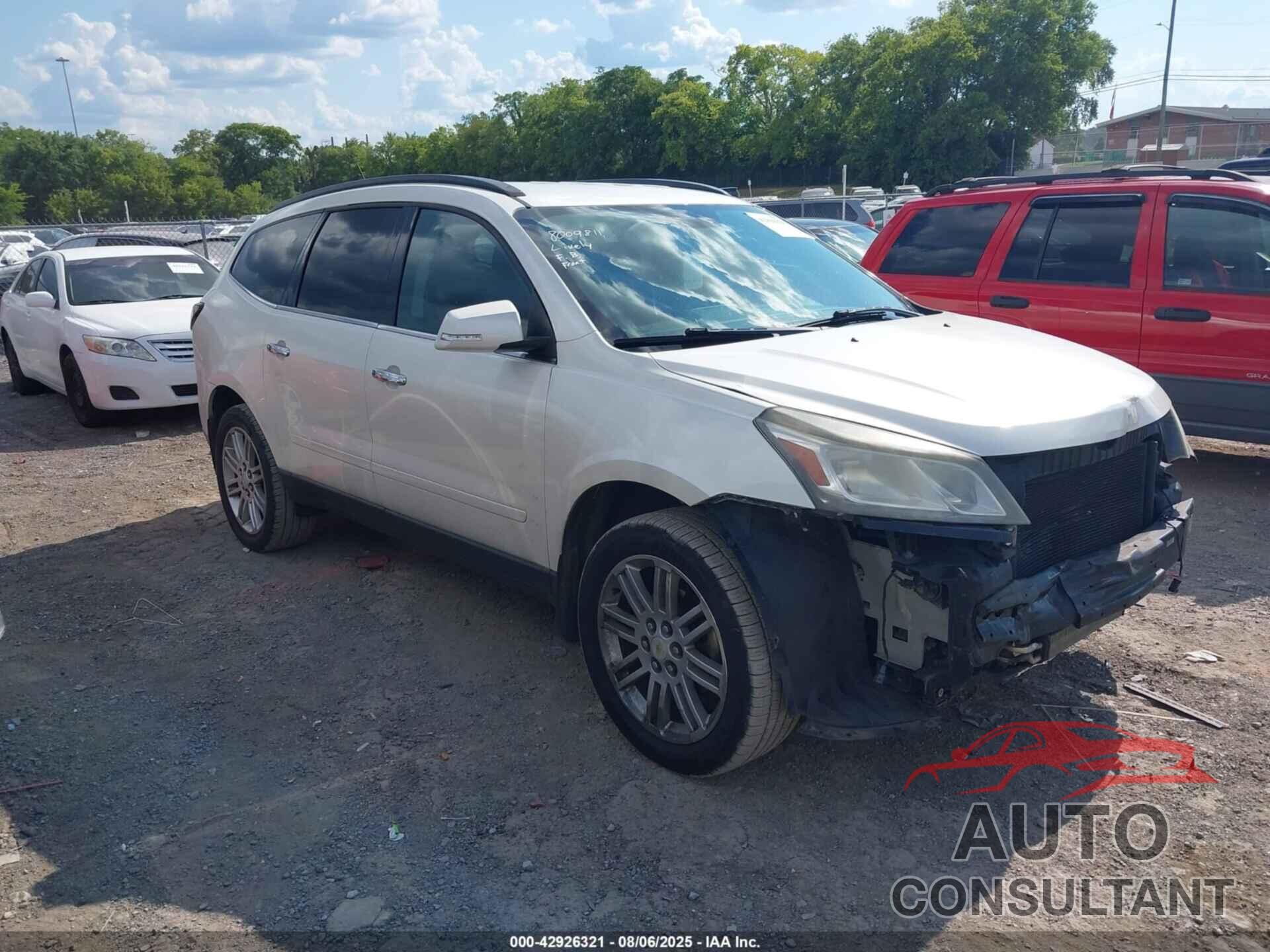 CHEVROLET TRAVERSE 2014 - 1GNKRGKD9EJ224612