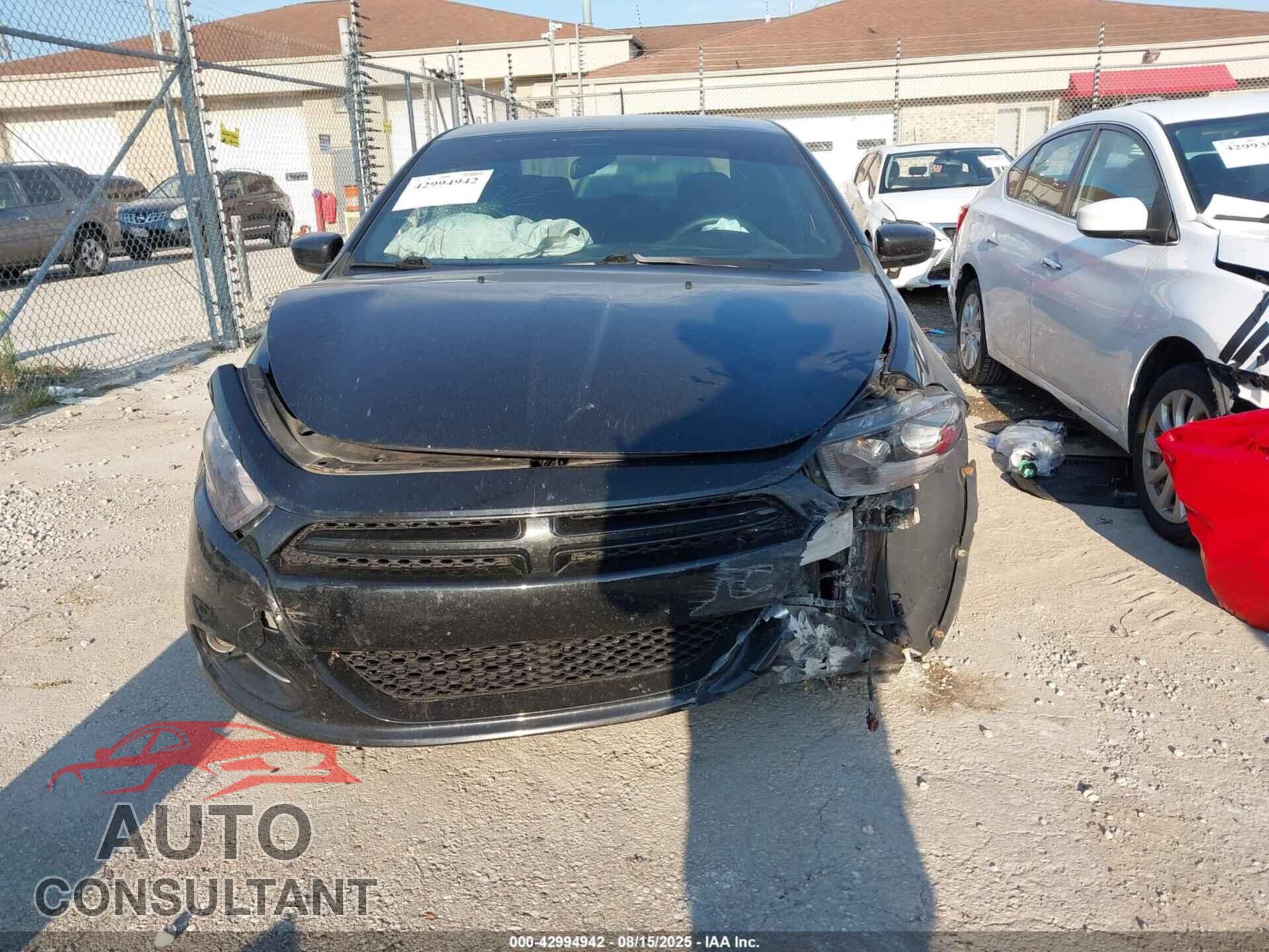 DODGE DART 2013 - 1C3CDFBAXDD242016