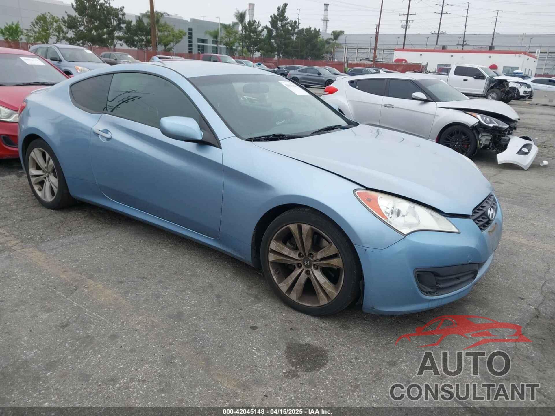 HYUNDAI GENESIS 2010 - KMHHT6KD1AU041725