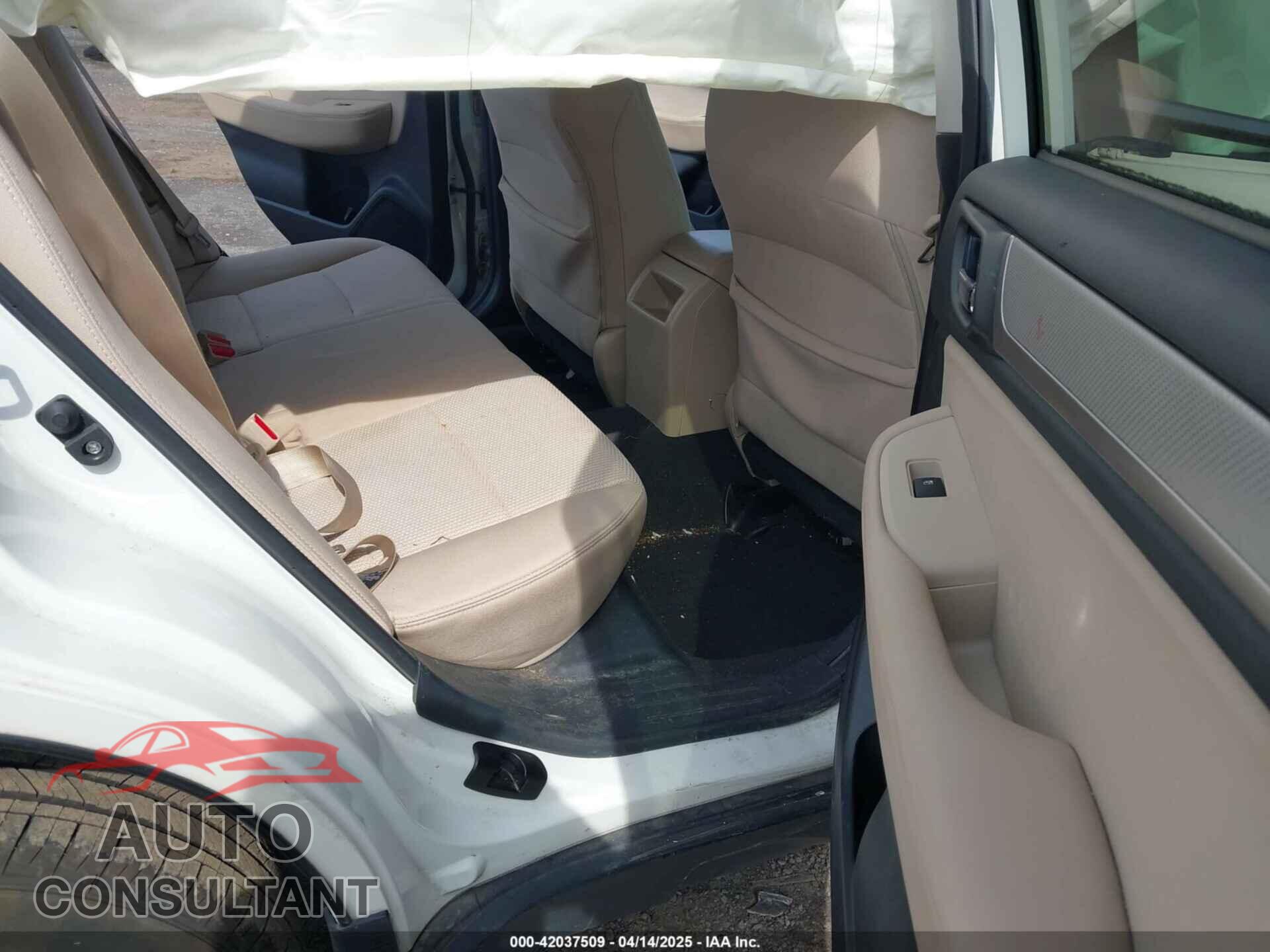 SUBARU OUTBACK 2016 - 4S4BSADC5G3221529