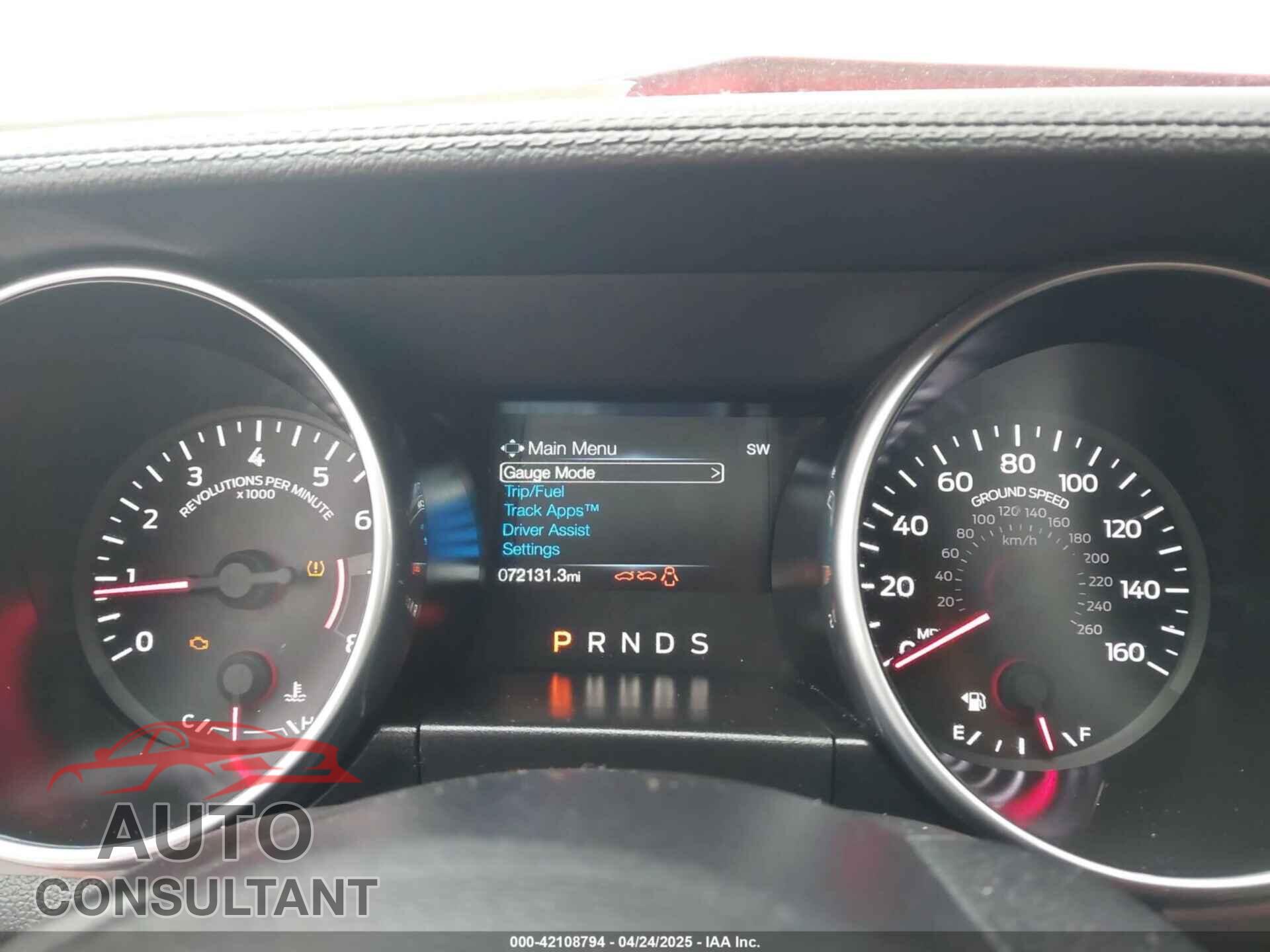 FORD MUSTANG 2019 - 1FA6P8TH4K5172694