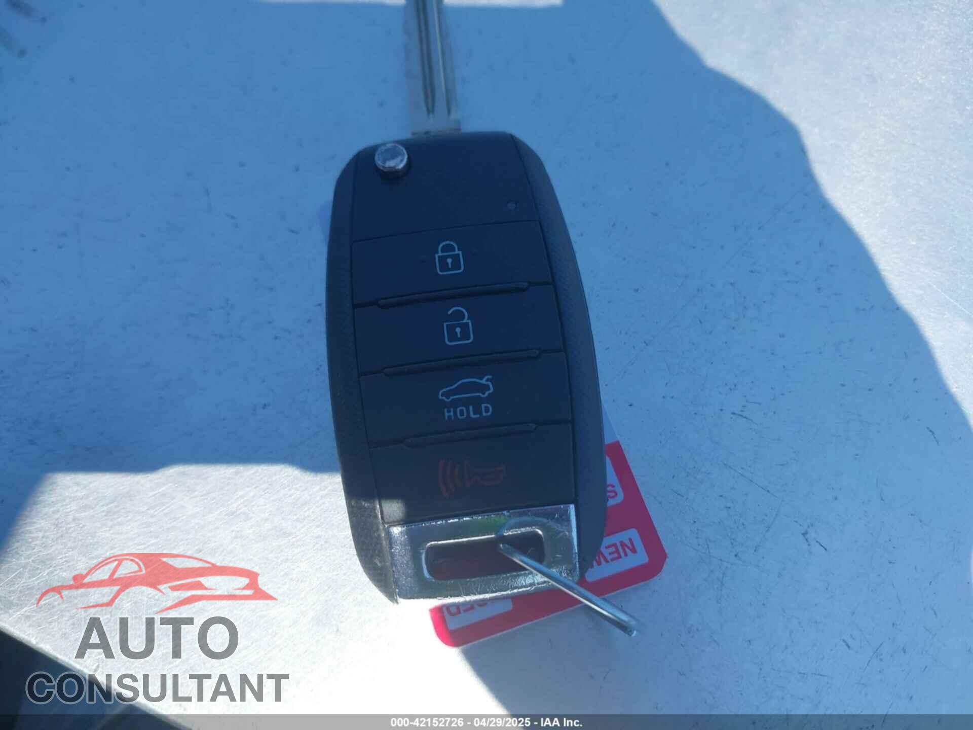 KIA FORTE 2017 - 3KPFK4A71HE042784