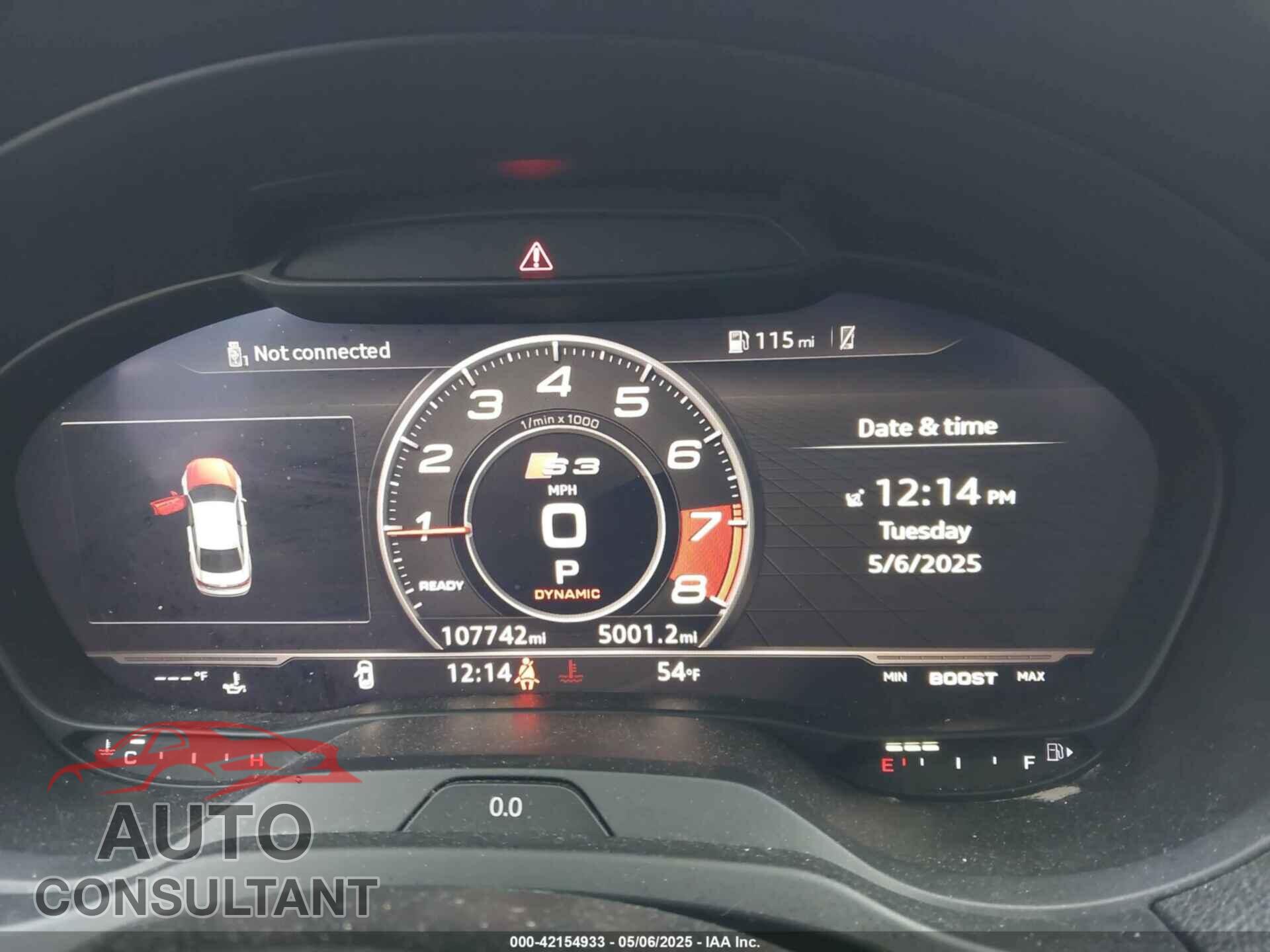 AUDI S3 2018 - WAUB1GFF6J1017601