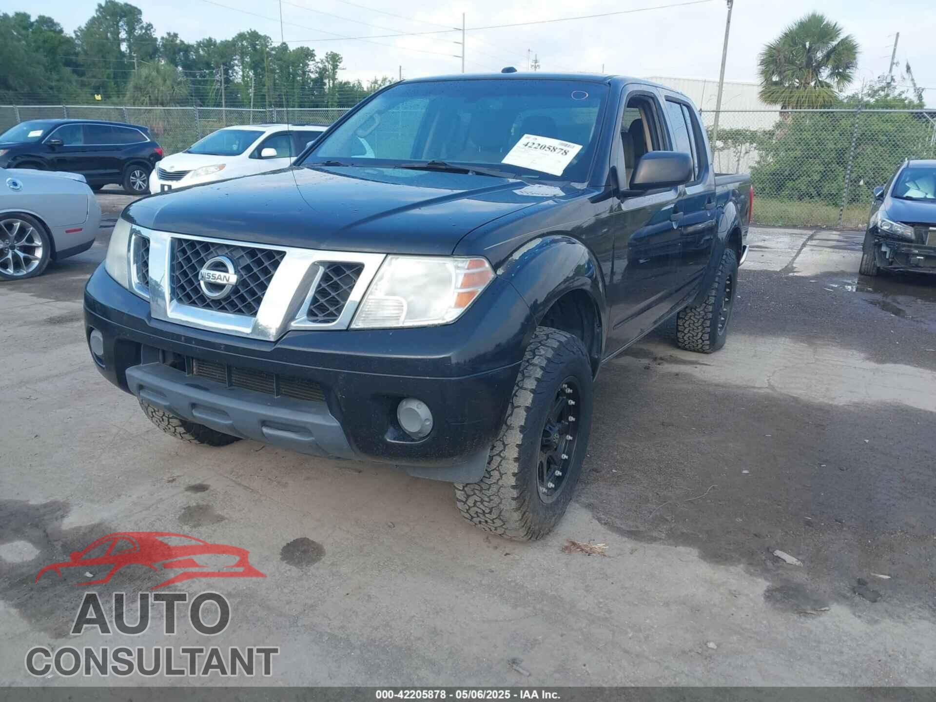 NISSAN FRONTIER 2012 - 1N6AD0ER6CC430311