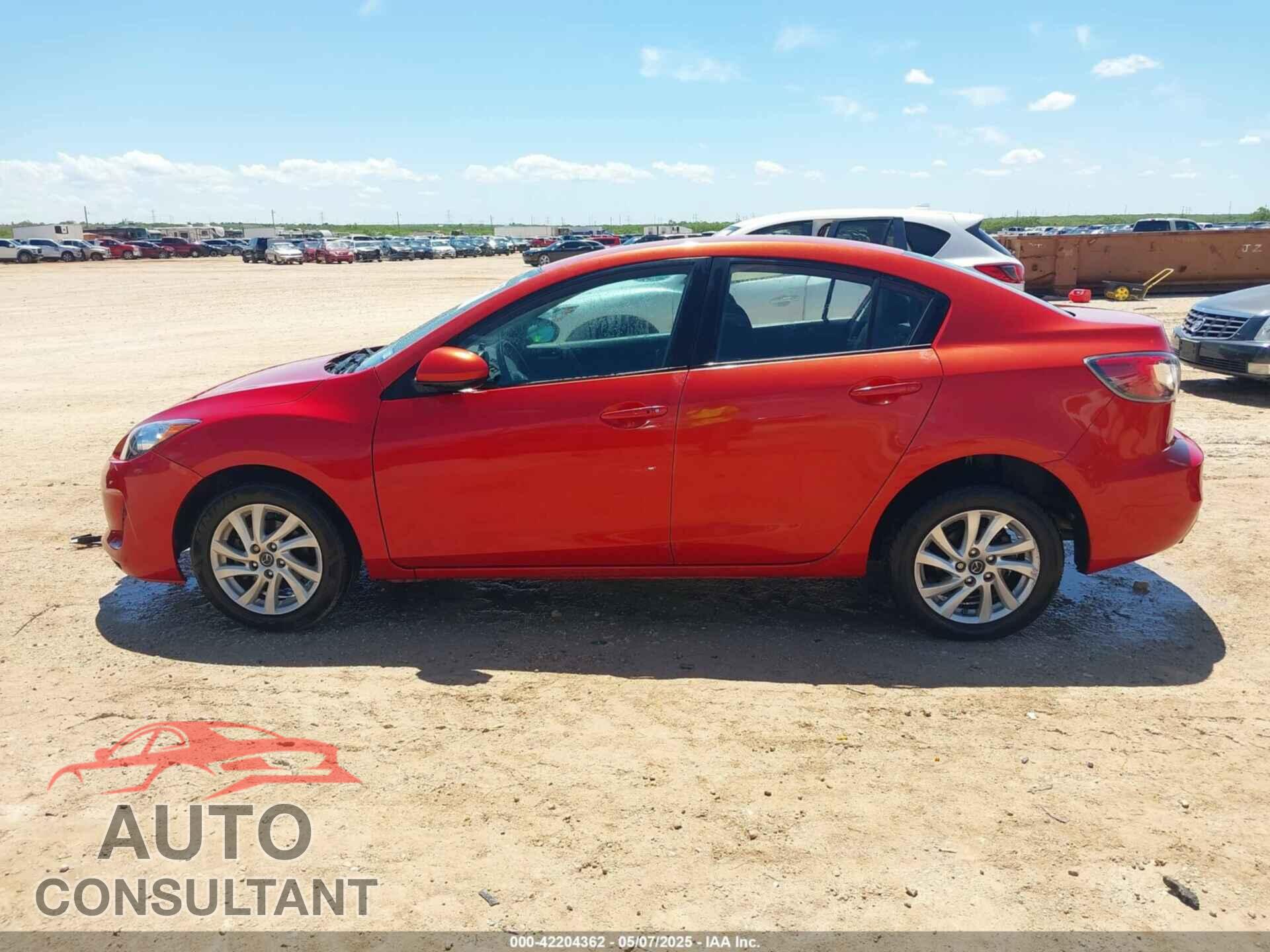 MAZDA MAZDA3 2013 - JM1BL1V71D1751300