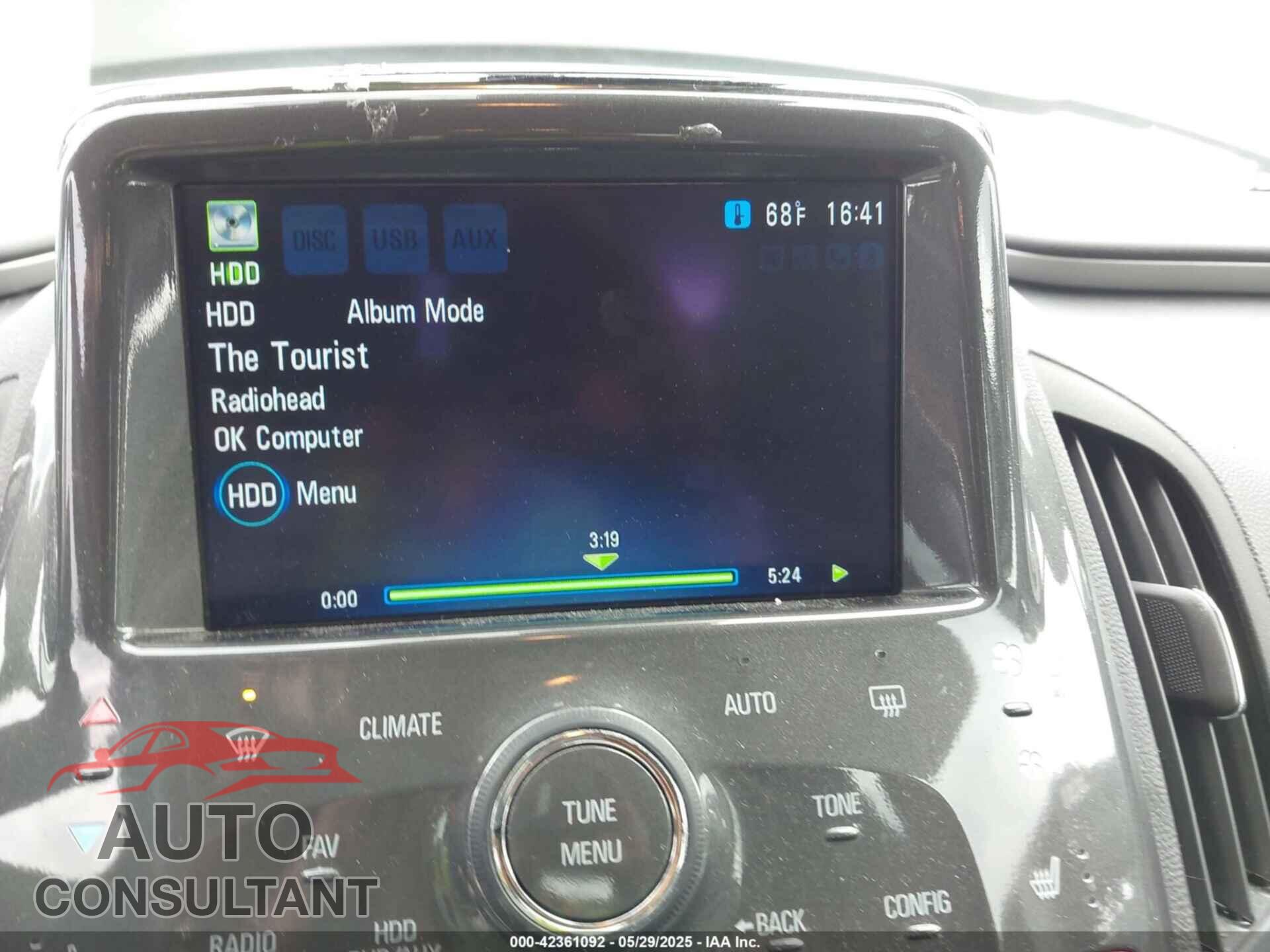CHEVROLET VOLT 2012 - 1G1RD6E48CU111329