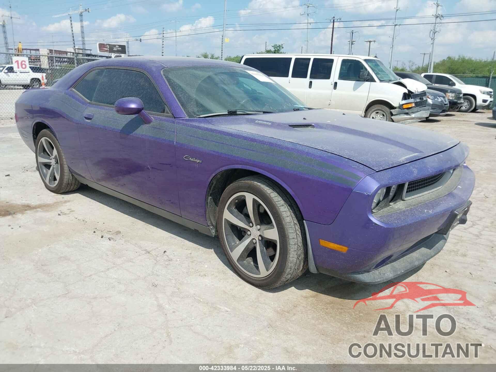 DODGE CHALLENGER 2014 - 2C3CDYBT0EH143576