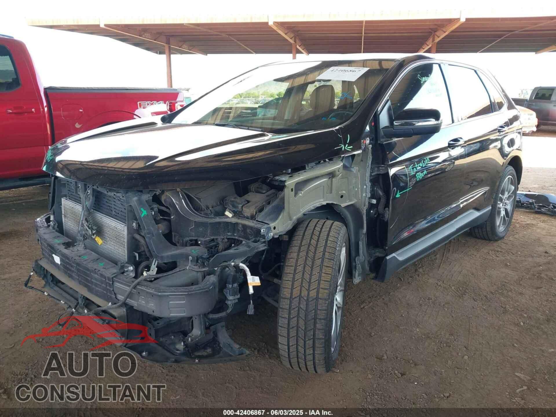 FORD EDGE 2017 - 2FMPK4K89HBB18587