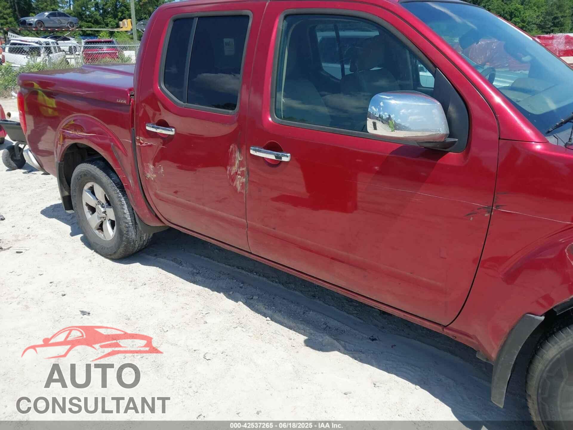 NISSAN FRONTIER 2013 - 1N6AD0ER9DN729815