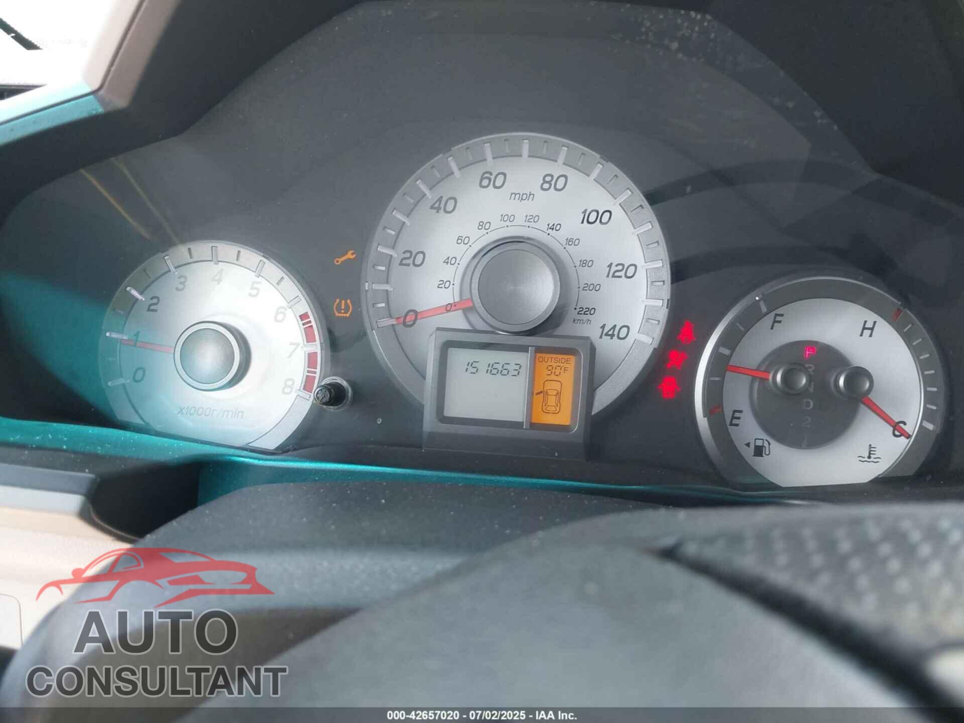 HONDA PILOT 2012 - 5FNYF3H41CB043049