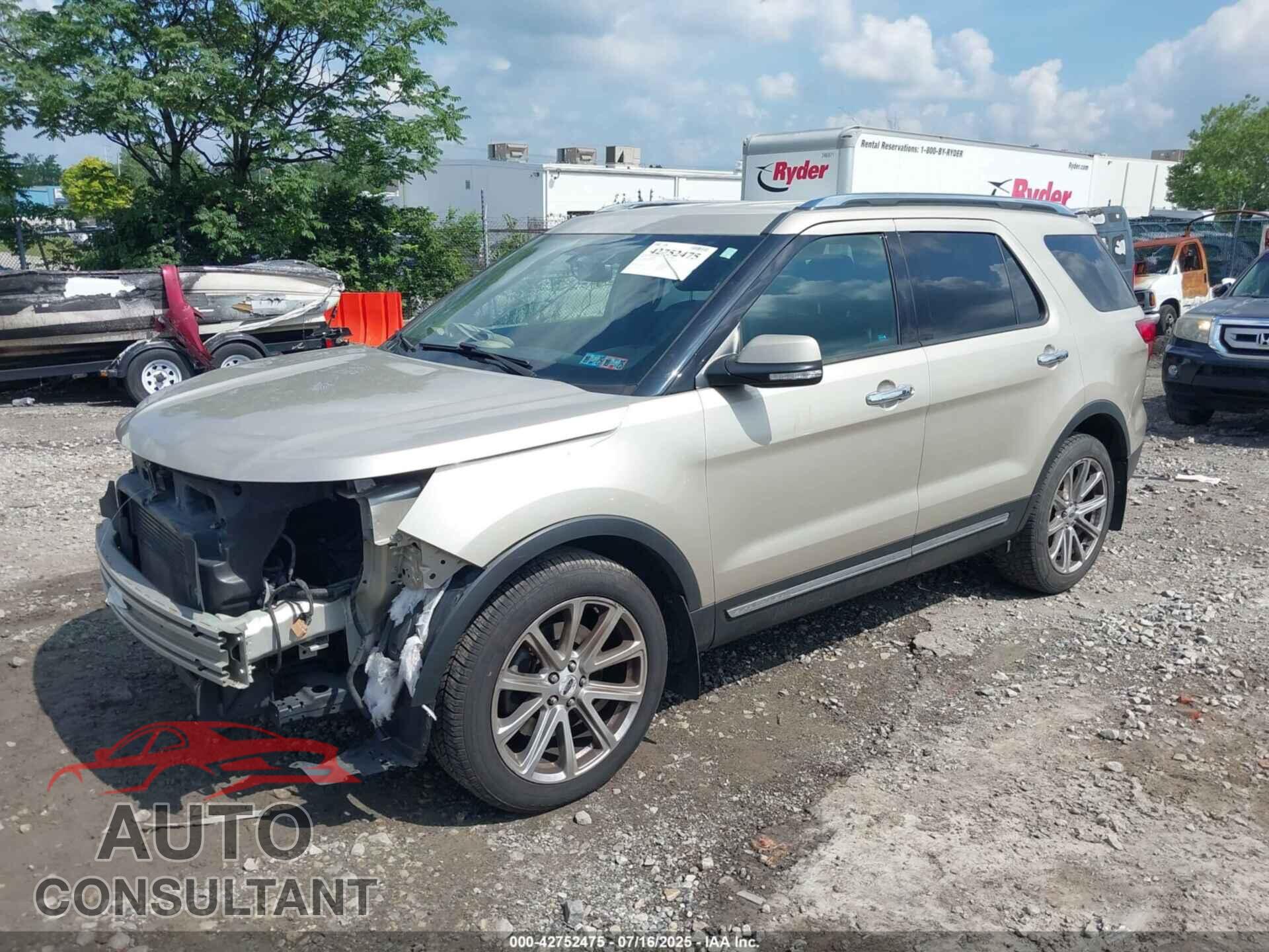 FORD EXPLORER 2017 - 1FM5K7FH4HGE07551