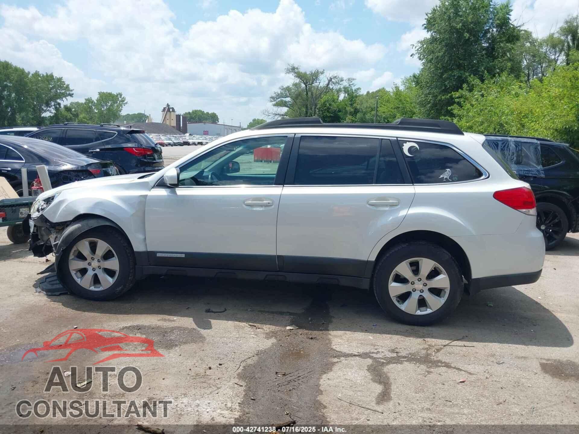 SUBARU OUTBACK 2011 - 4S4BRCGC4B3318149