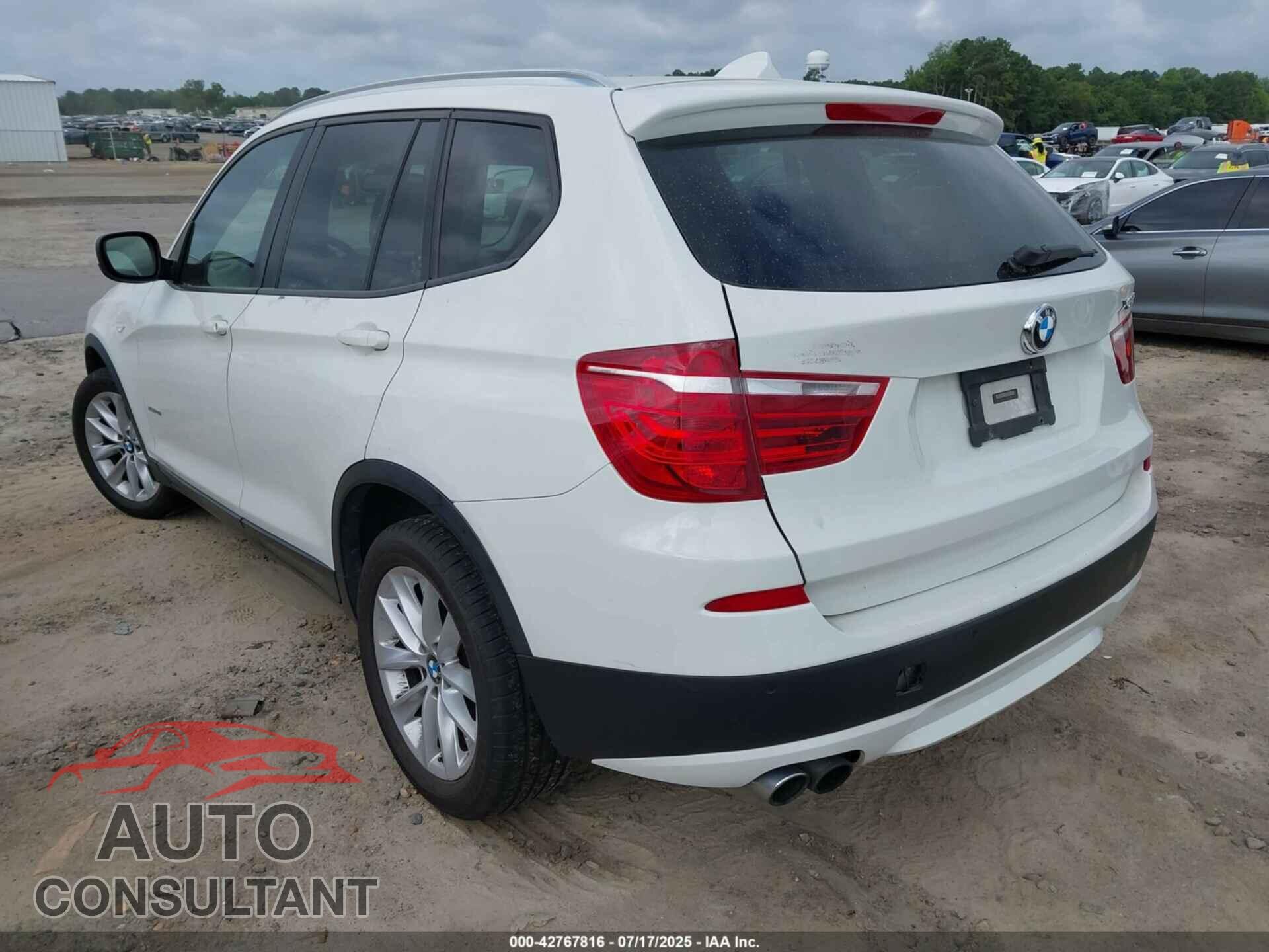 BMW X3 2014 - 5UXWX9C54E0D42139