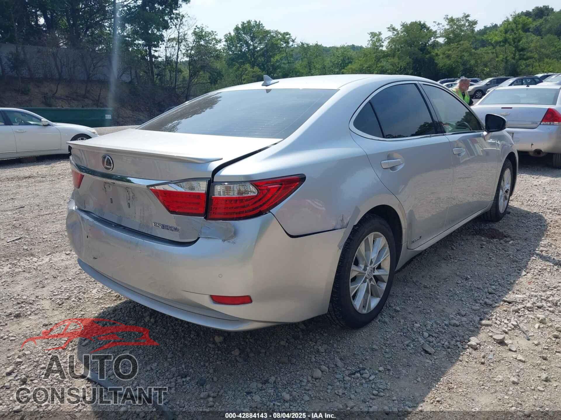 LEXUS ES 300H 2013 - JTHBW1GG9D2004525
