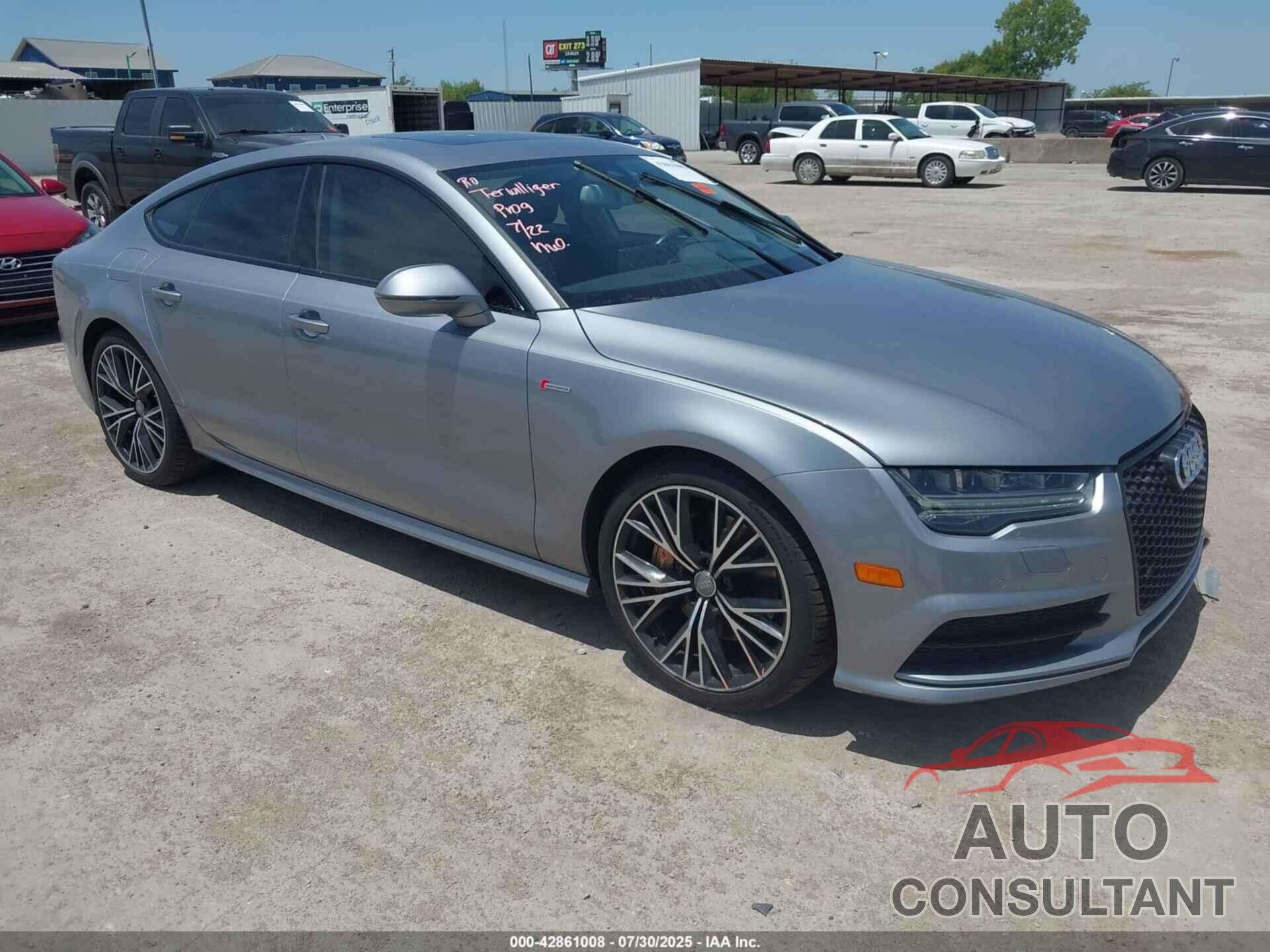 AUDI A7 2016 - WAU2GAFC9GN003520
