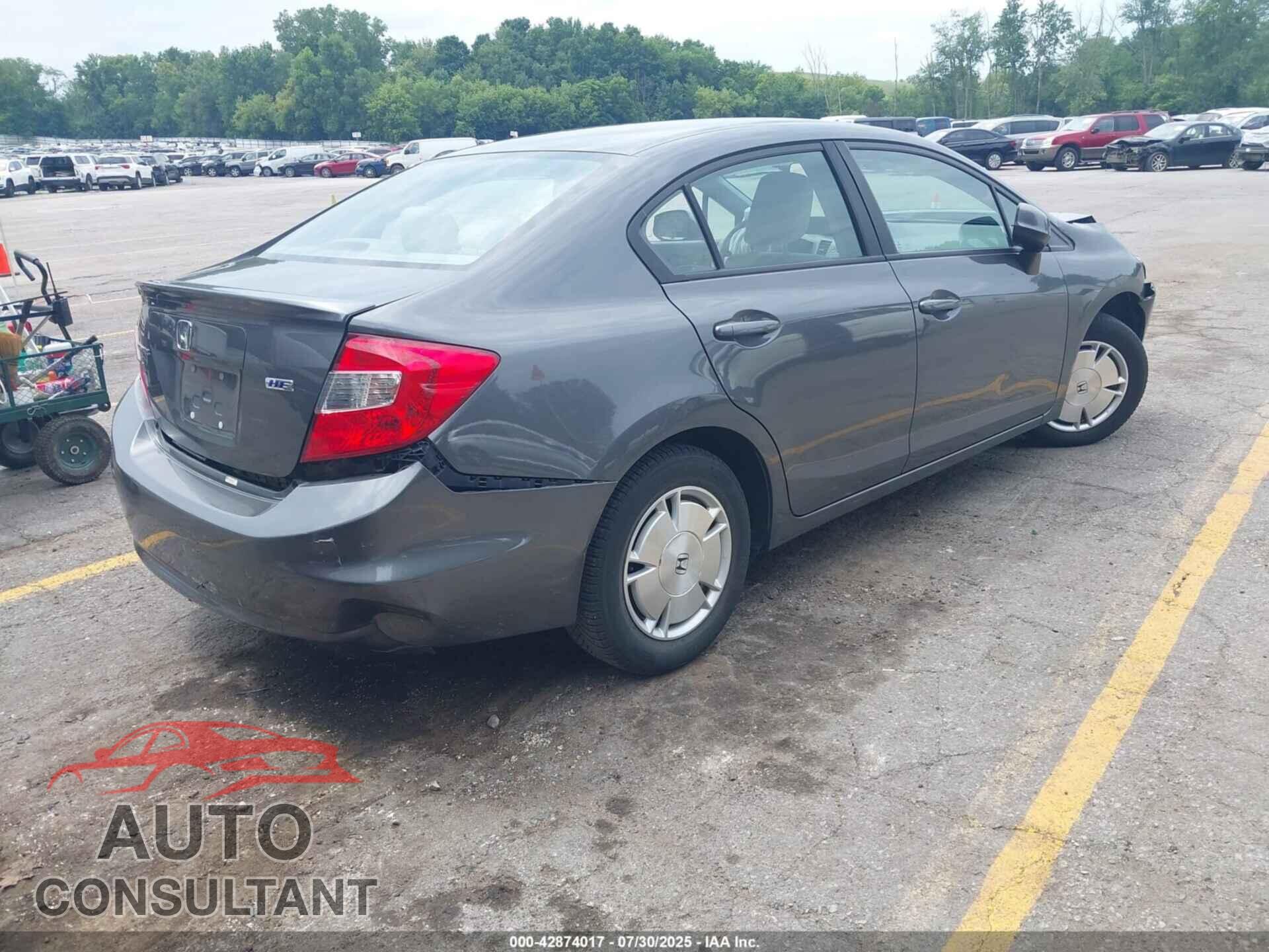 HONDA CIVIC 2012 - 2HGFB2F65CH546175