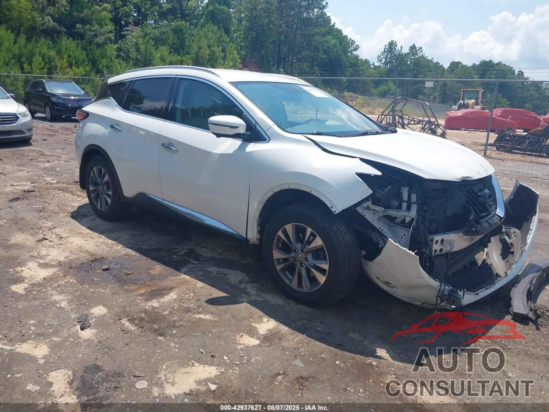 NISSAN MURANO 2016 - 5N1AZ2MG1GN140838