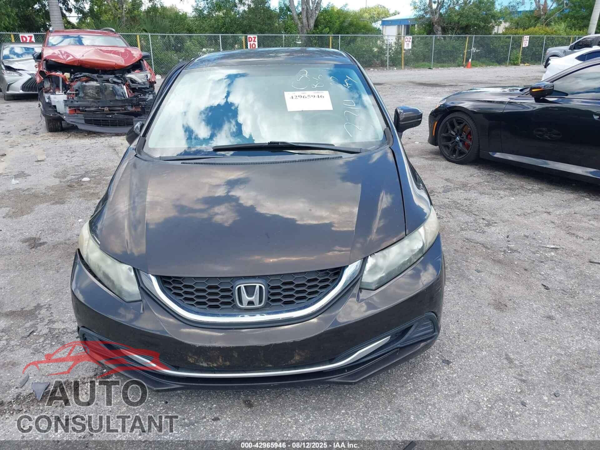 HONDA CIVIC 2014 - 2HGFB2F53EH553314