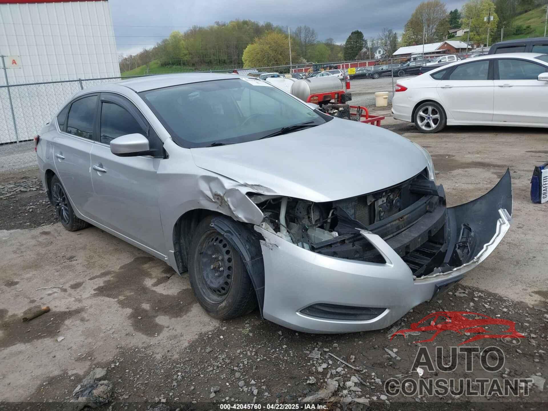 NISSAN SENTRA 2014 - 3N1AB7AP8EY304504