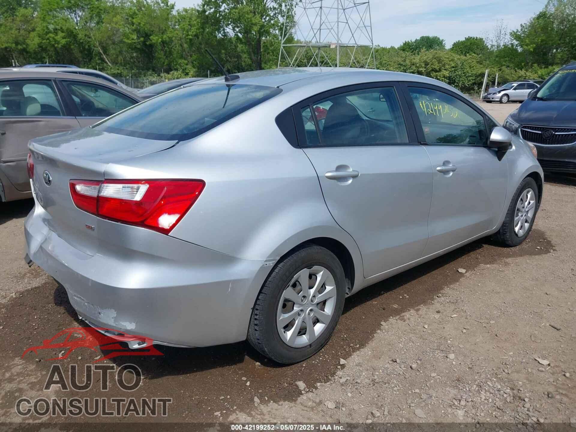 KIA RIO 2016 - KNADM4A34G6541708