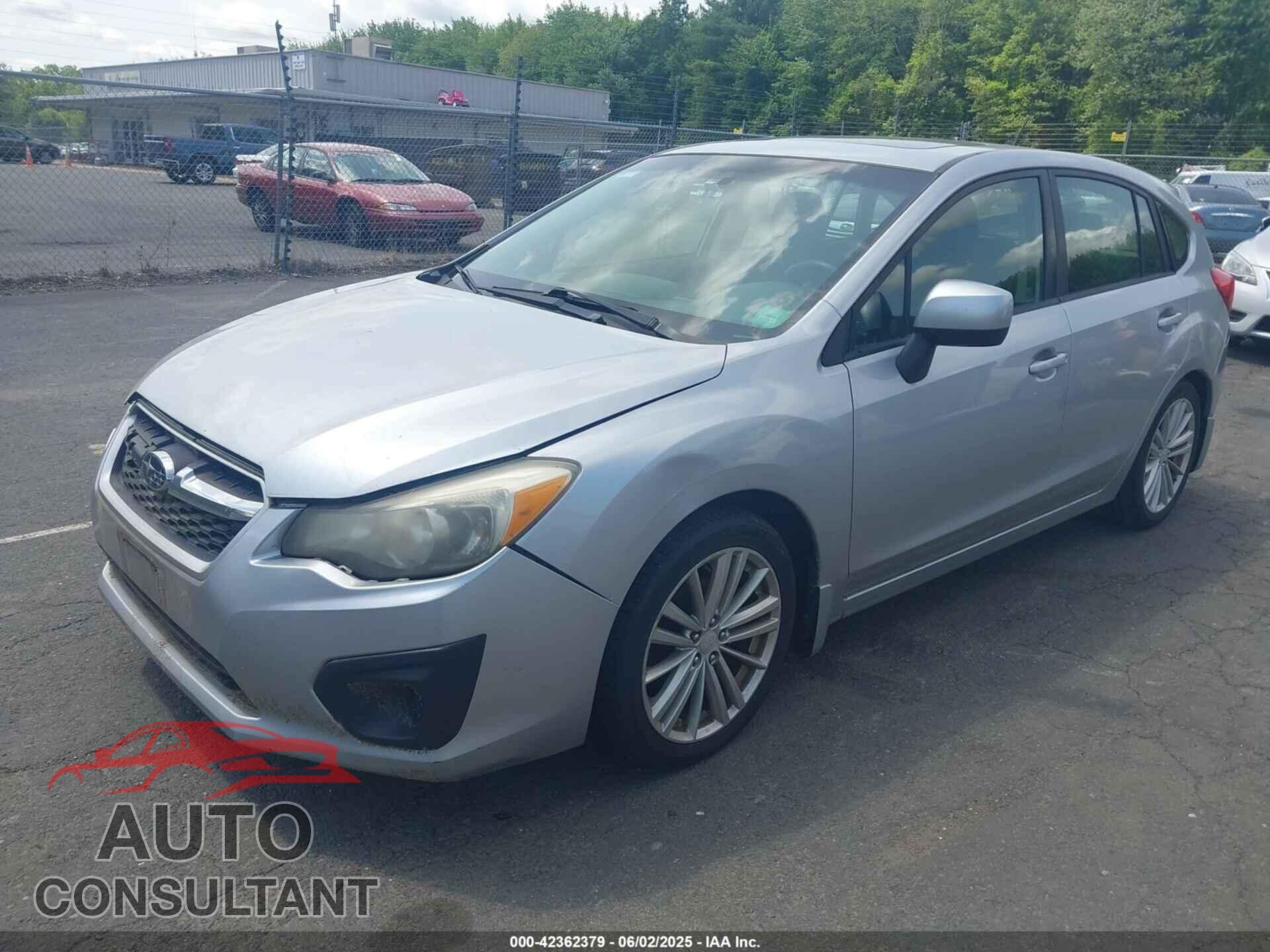 SUBARU IMPREZA 2012 - JF1GPAD68CH219928