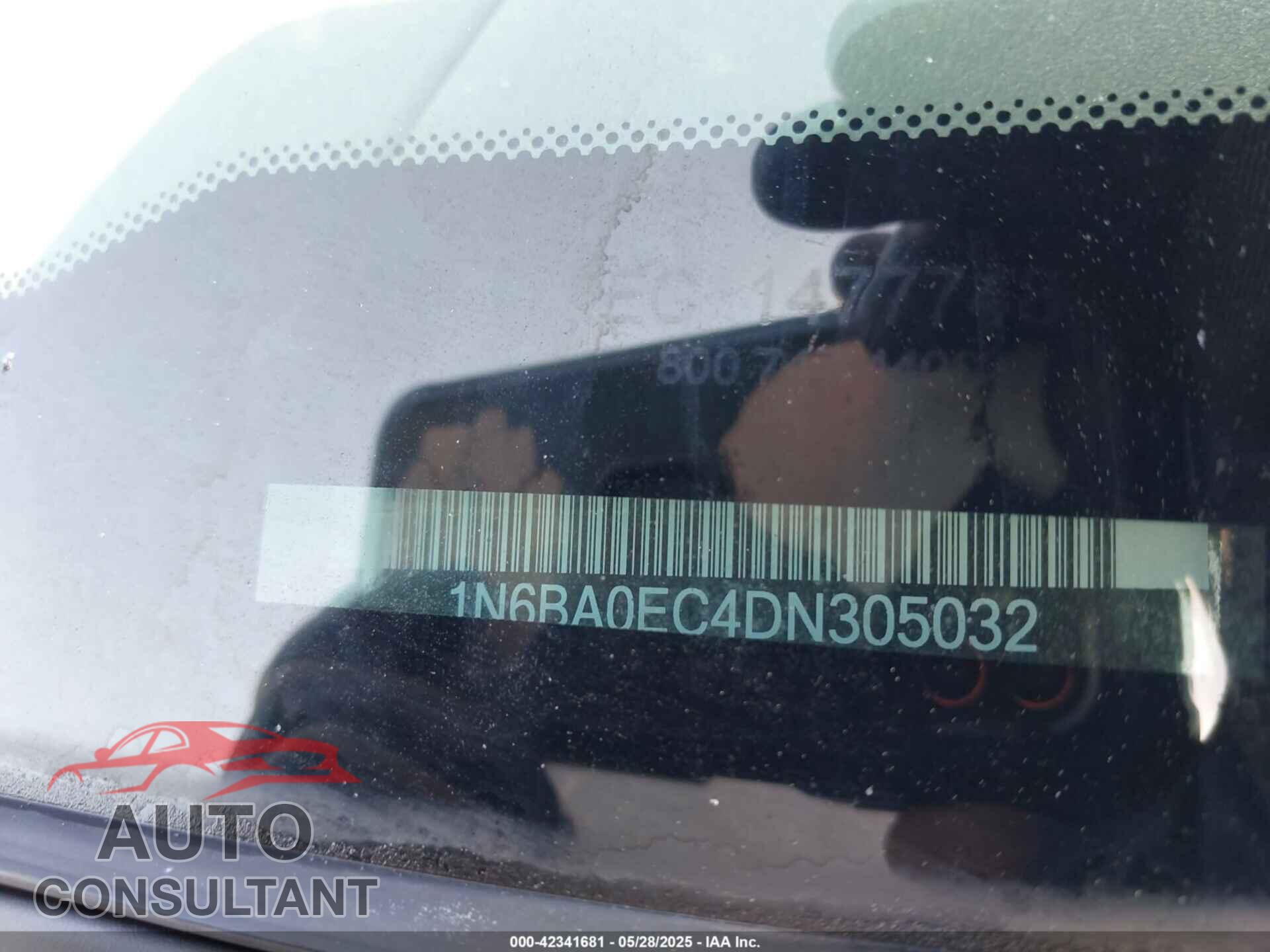 NISSAN TITAN 2013 - 1N6BA0EC4DN305032