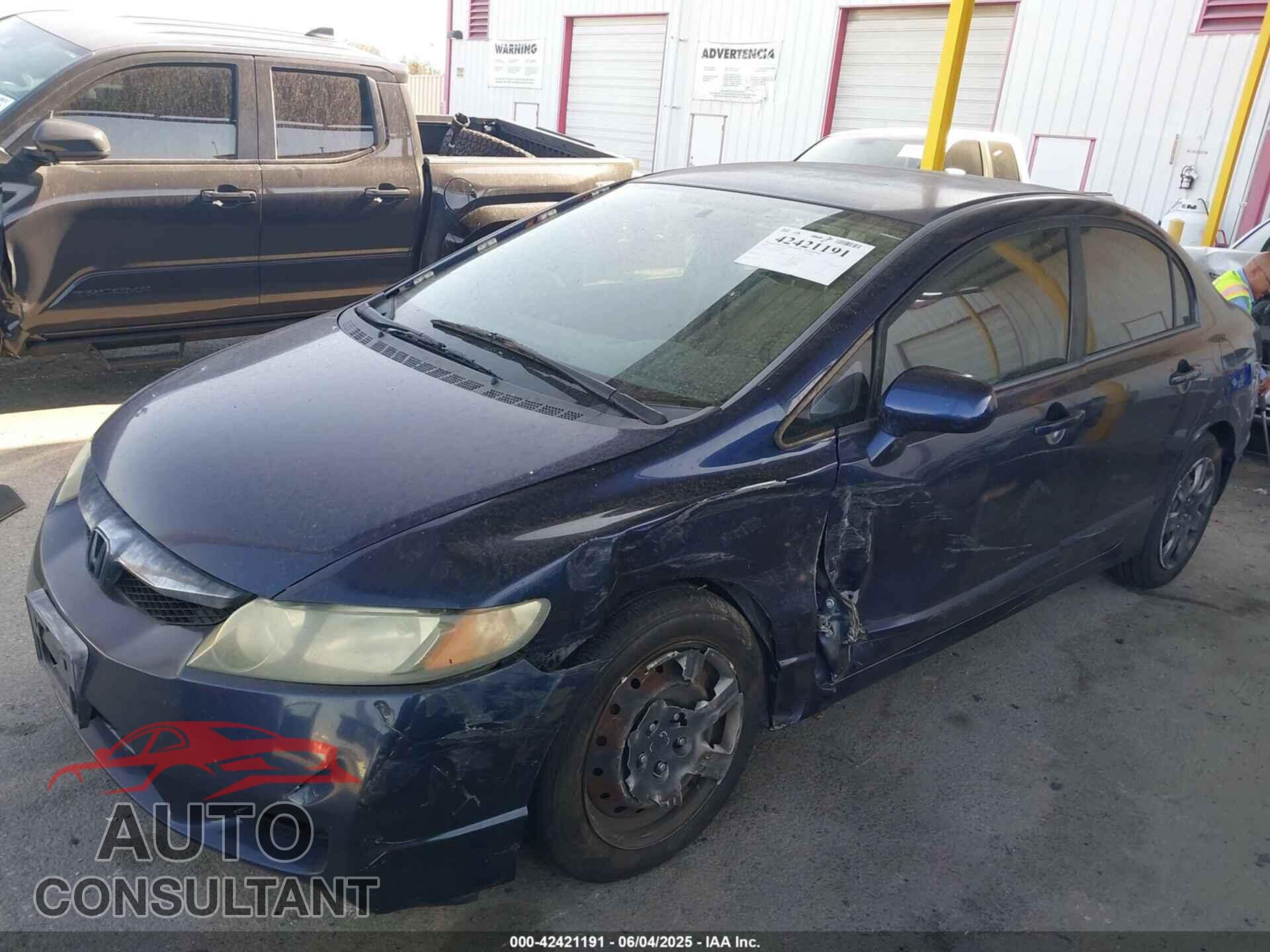 HONDA CIVIC 2010 - 19XFA1F58AE052775