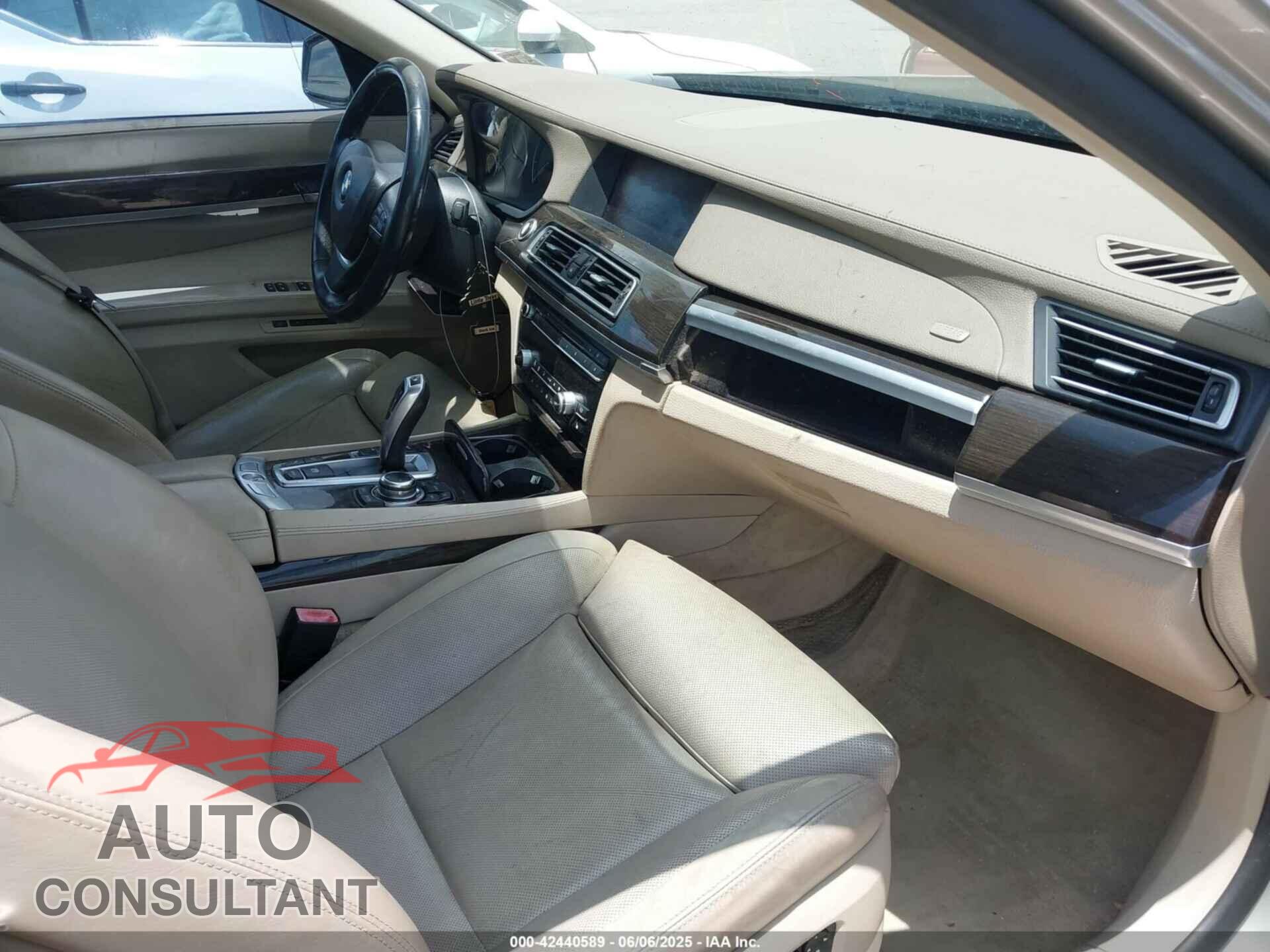 BMW 750LI 2009 - WBAKB83539CY62193