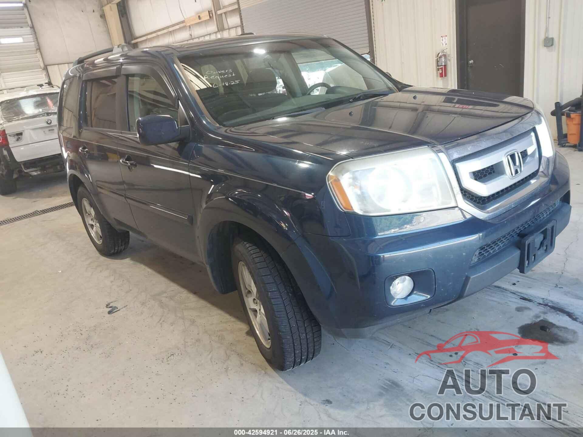 HONDA PILOT 2009 - 5FNYF38419B011890