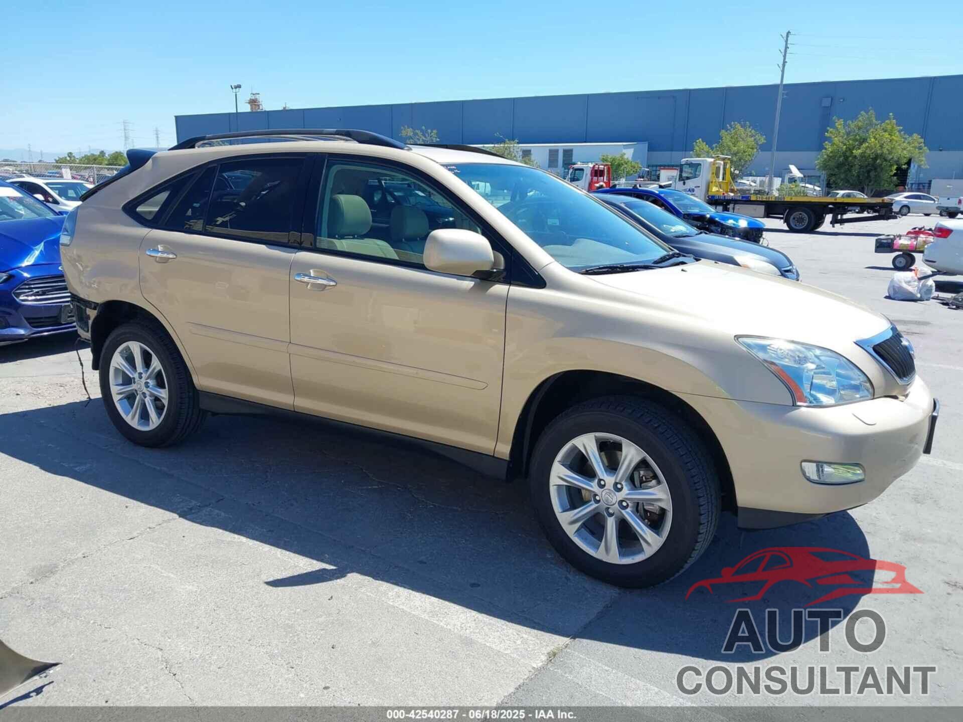 LEXUS RX 350 2009 - 2T2HK31U99C098413
