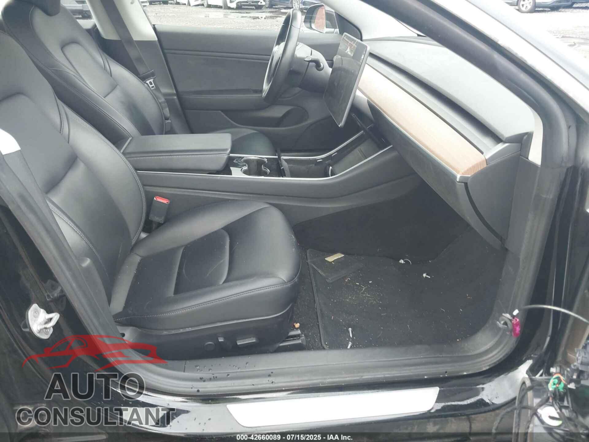 TESLA MODEL 3 2019 - 5YJ3E1EA8KF313260