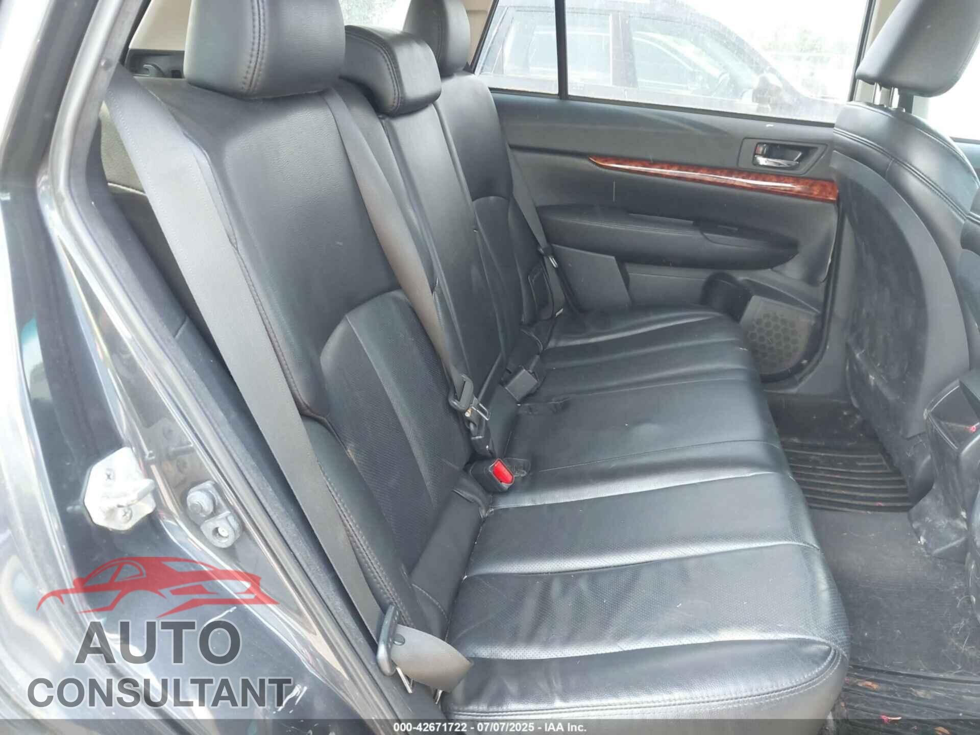 SUBARU OUTBACK 2011 - 4S4BRDKC6B2331570