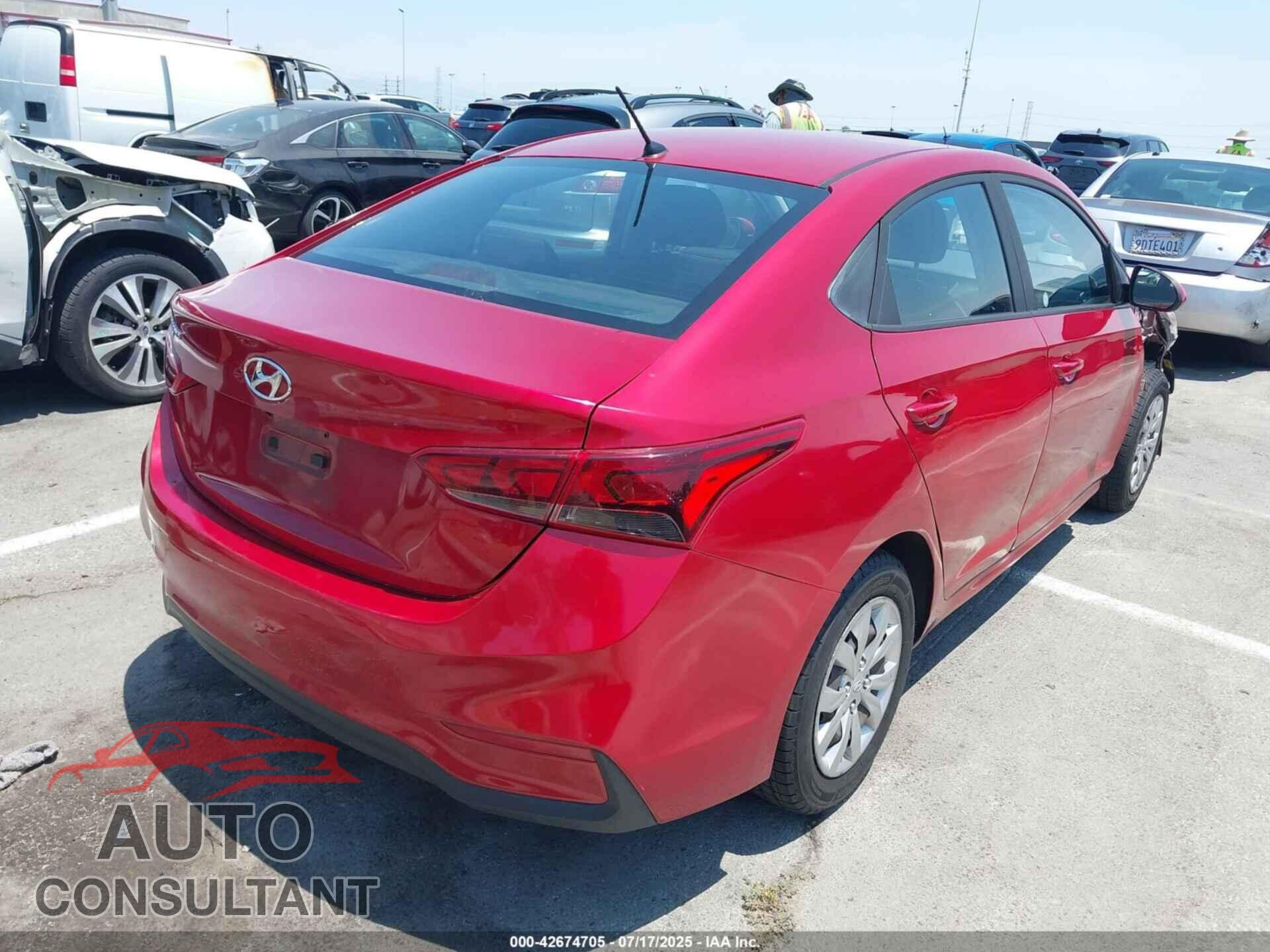 HYUNDAI ACCENT 2019 - 3KPC24A38KE041476