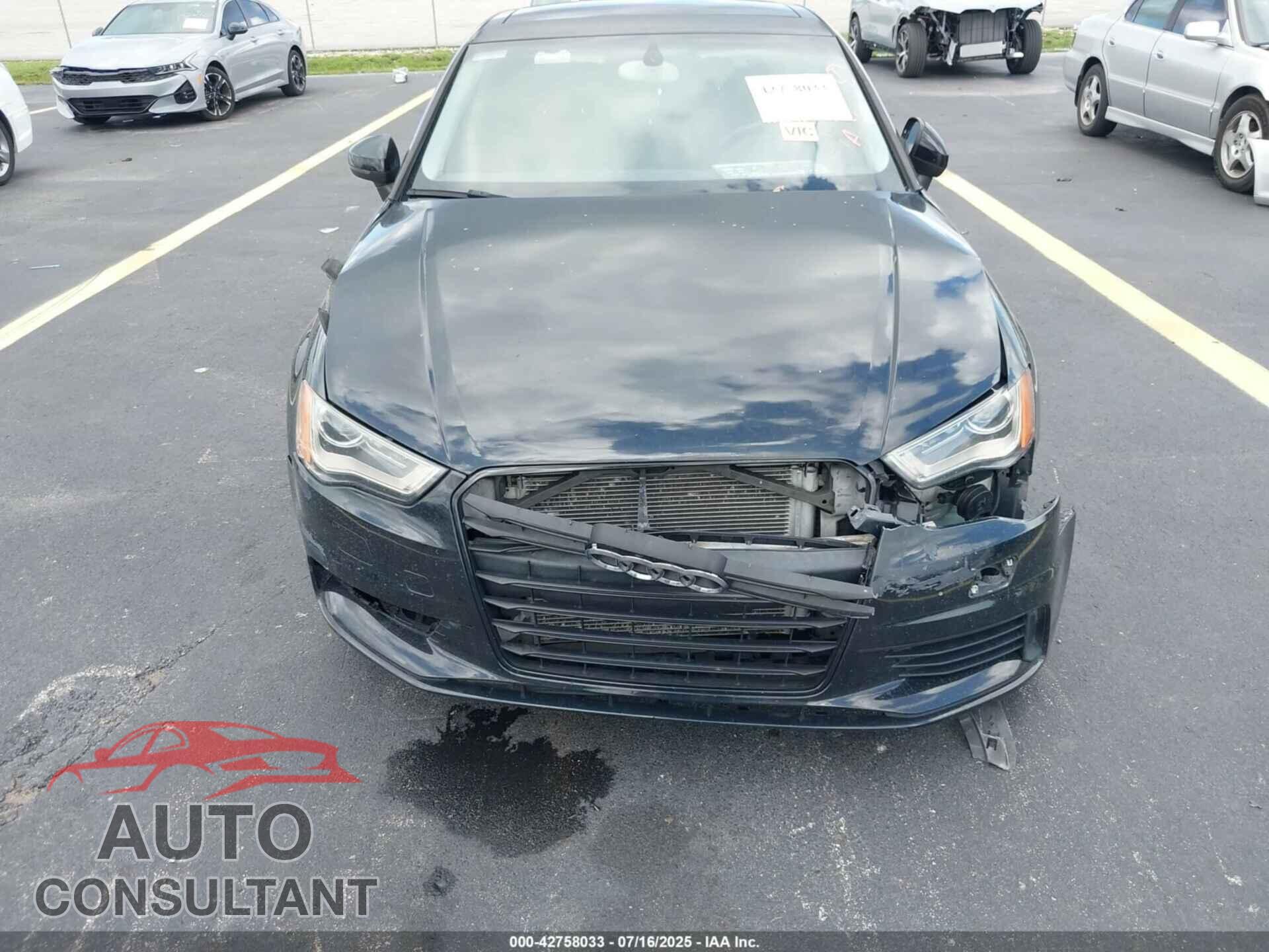 AUDI A3 2015 - WAUACGFF4F1012782