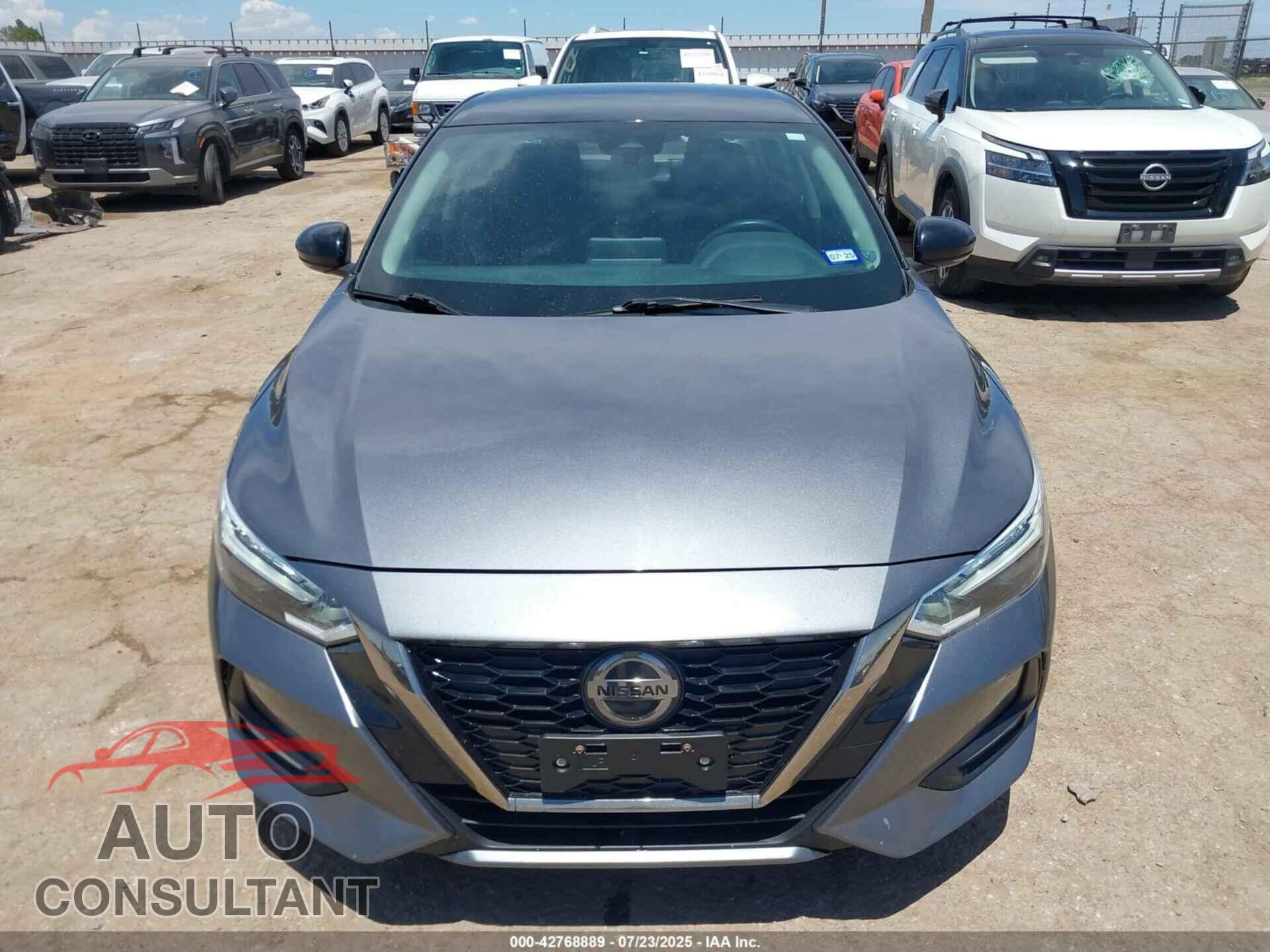 NISSAN SENTRA 2020 - 3N1AB8DV2LY235502