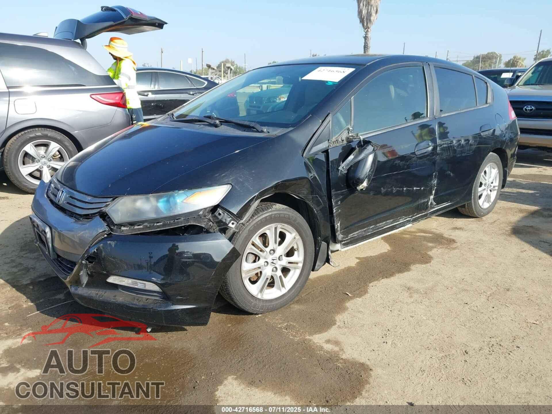 HONDA INSIGHT 2010 - JHMZE2H7XAS017284