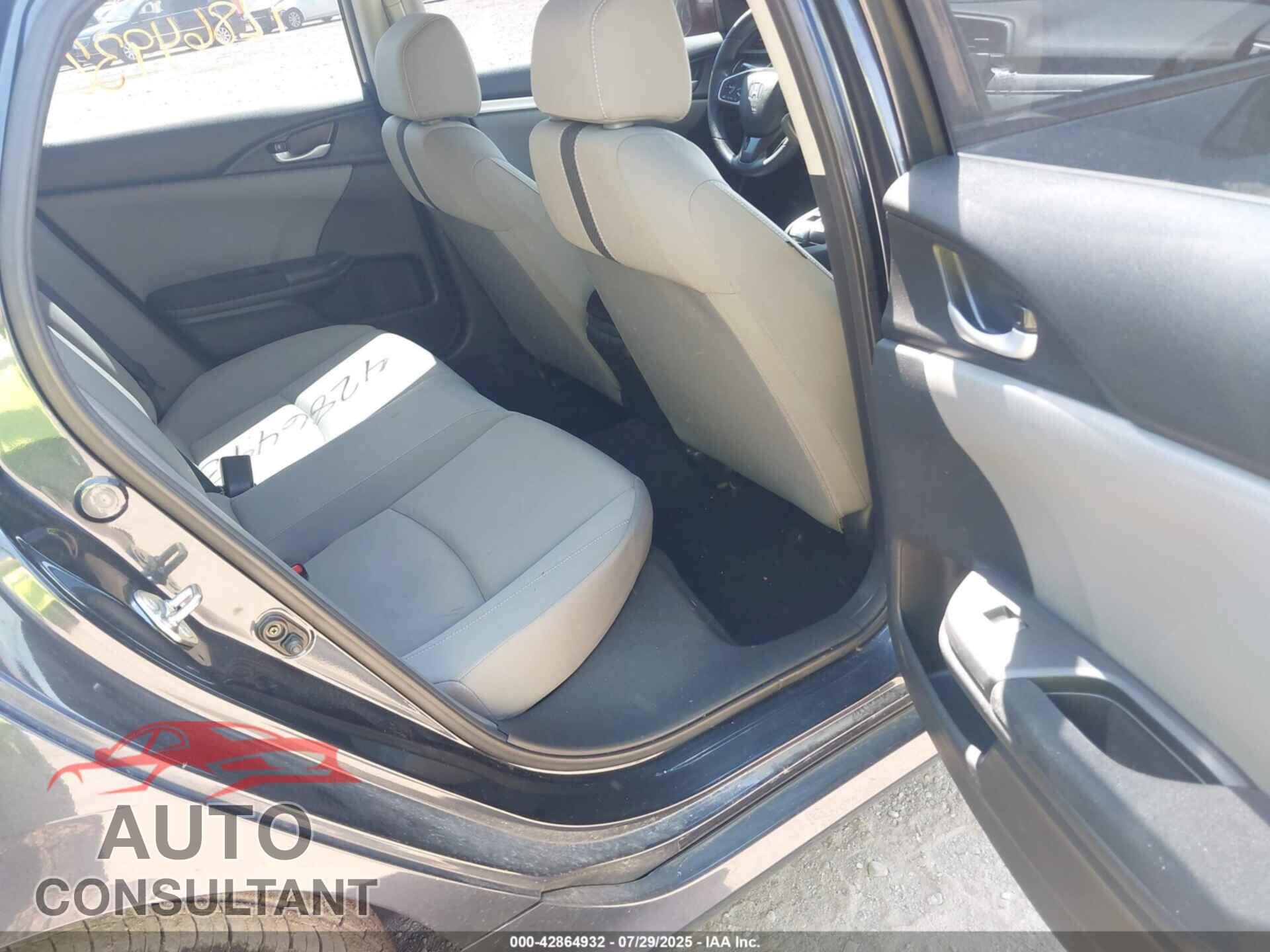 HONDA CIVIC 2019 - 2HGFC2F63KH510934