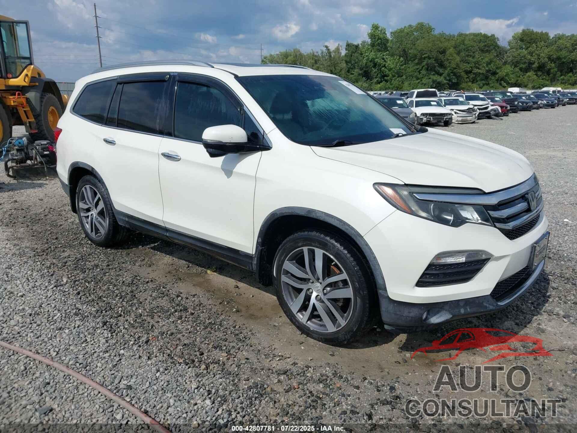 HONDA PILOT 2016 - 5FNYF5H97GB046096
