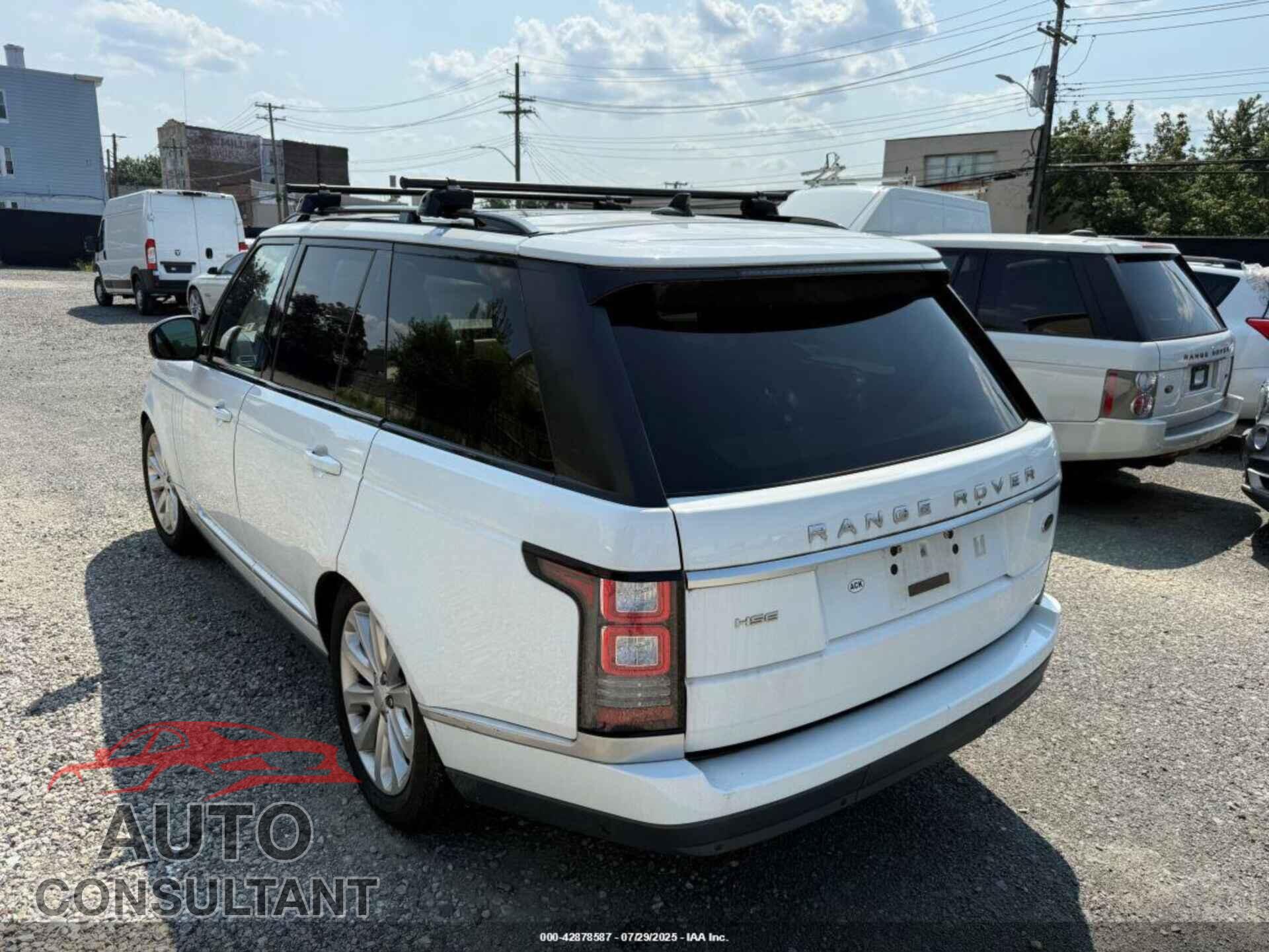 LAND ROVER RANGE ROVER 2016 - SALGS2PFXGA318770