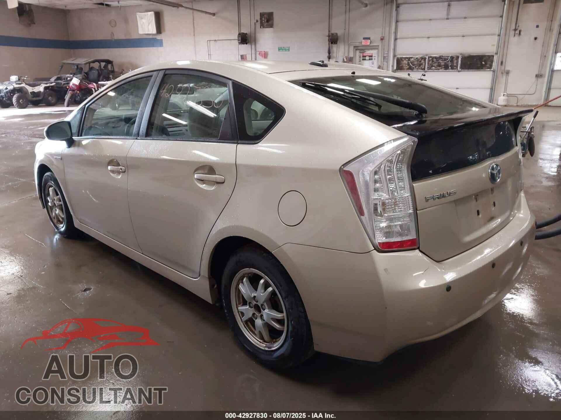 TOYOTA PRIUS 2011 - JTDKN3DU1B0258166