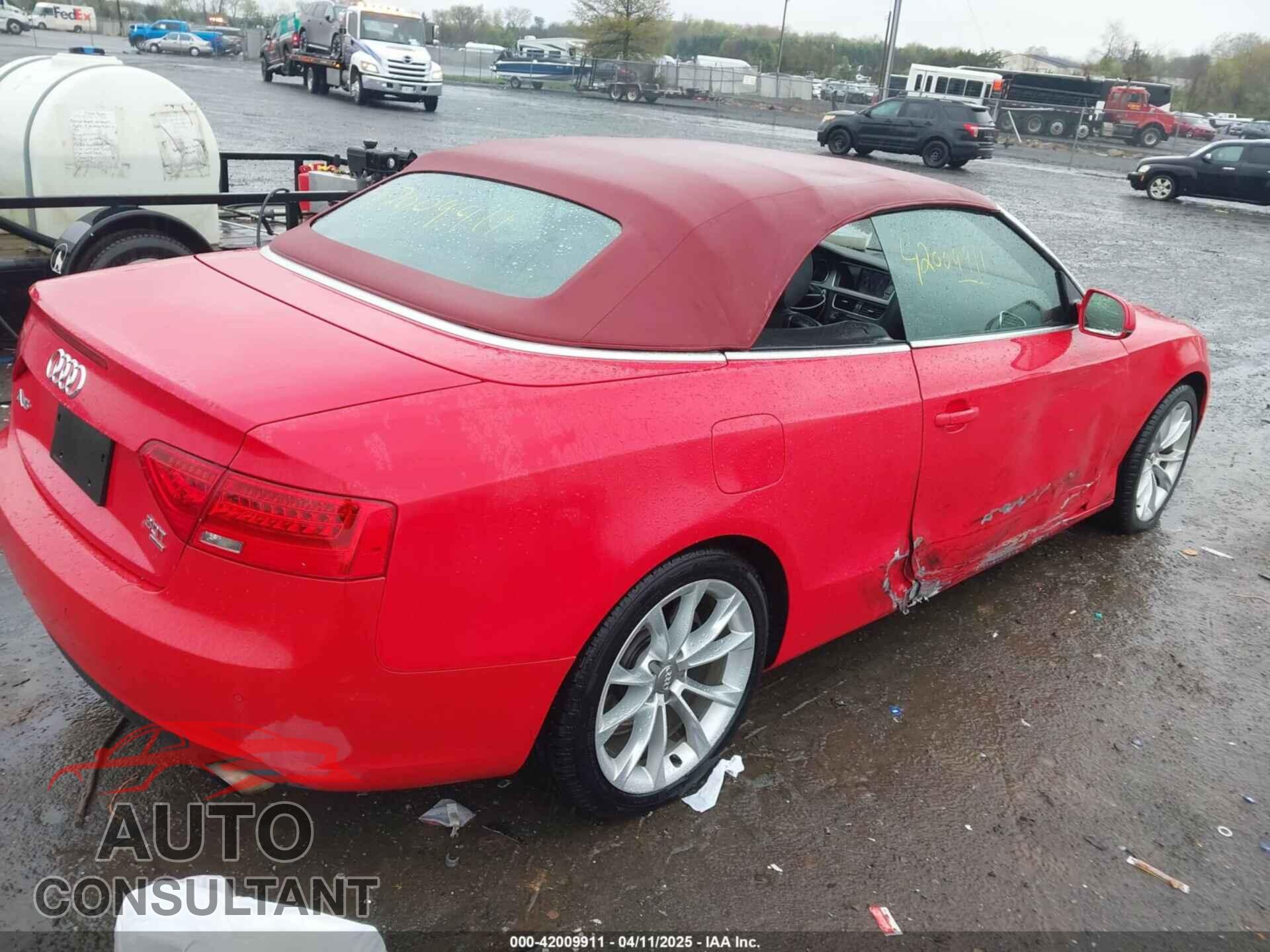 AUDI A5 2013 - WAULFAFH9DN014063