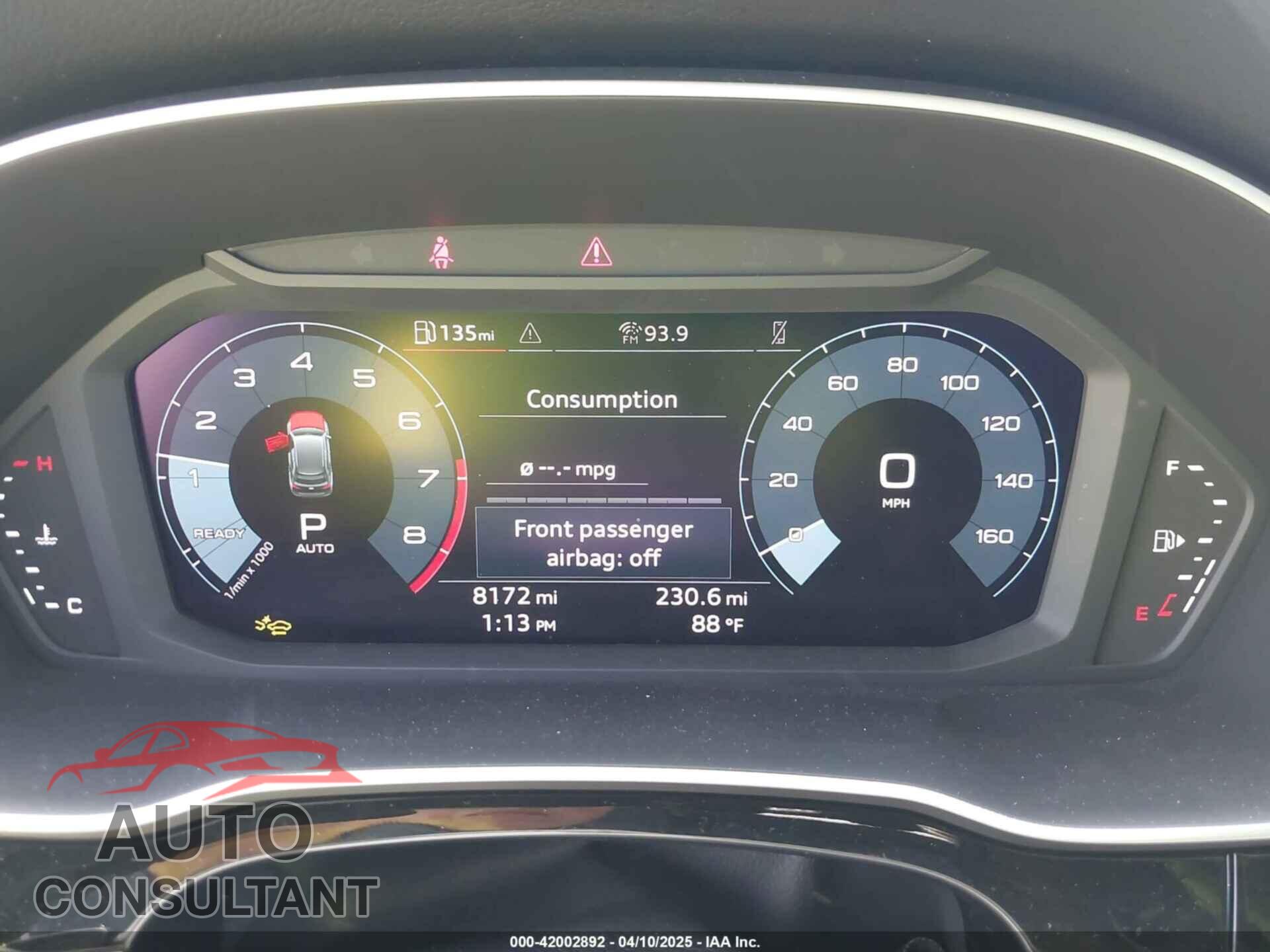AUDI Q3 2025 - WA1DECF39S1016467