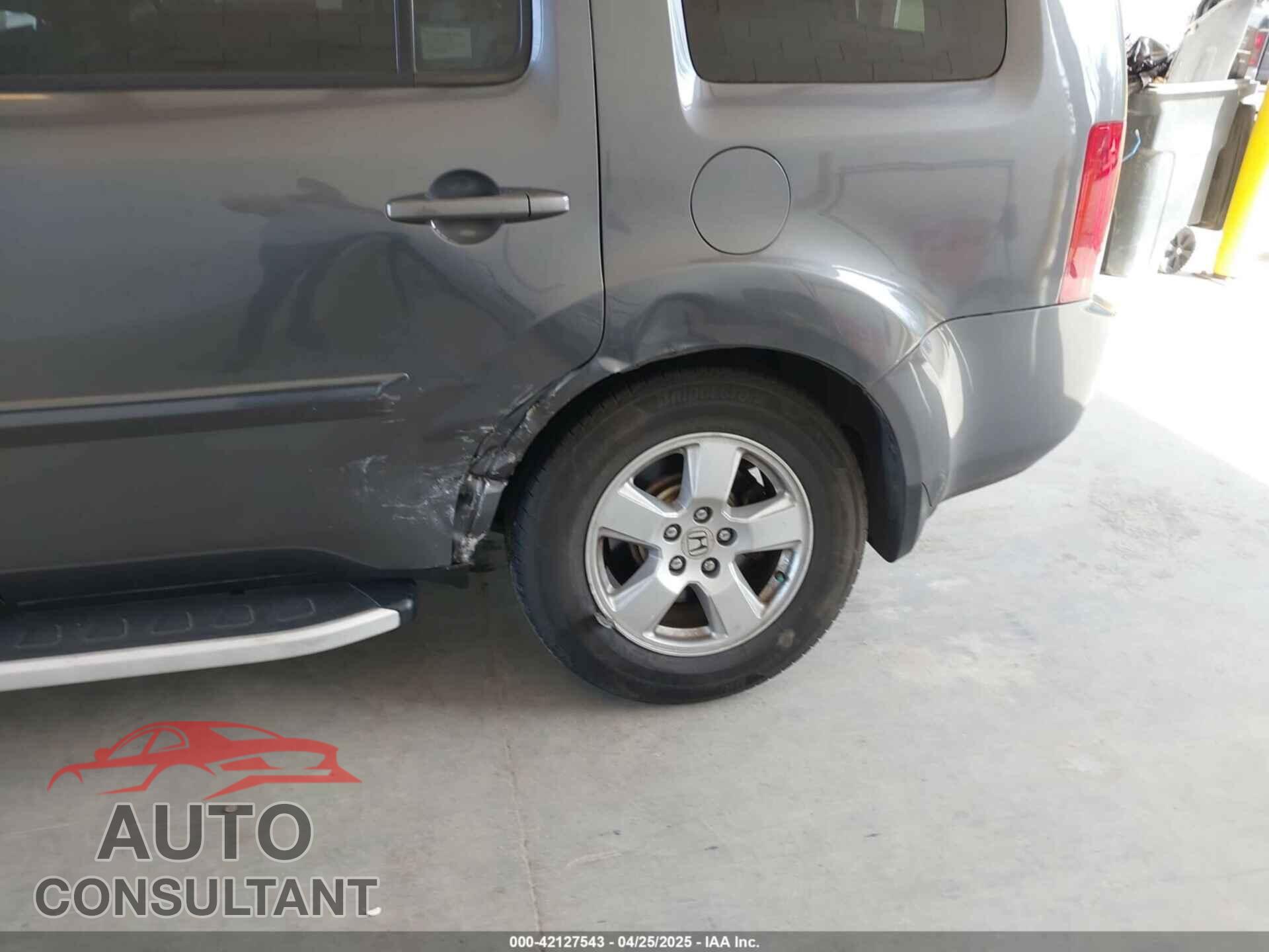 HONDA PILOT 2011 - 5FNYF4H56BB503089